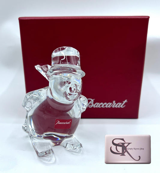 Baccarat Crystal Snowman Figurine   🇵🇭P9,600🇵🇭