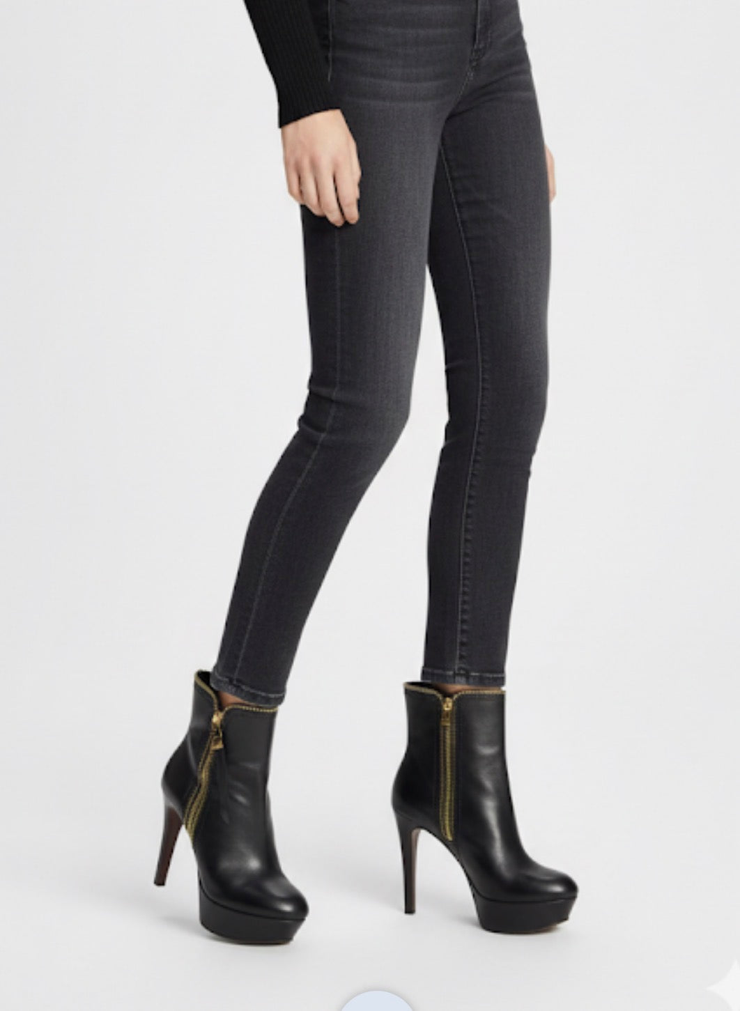 Louis Vuitton Calfskin Tomboy Platform booties Size 38 1/2   (🇵🇭P23,220)