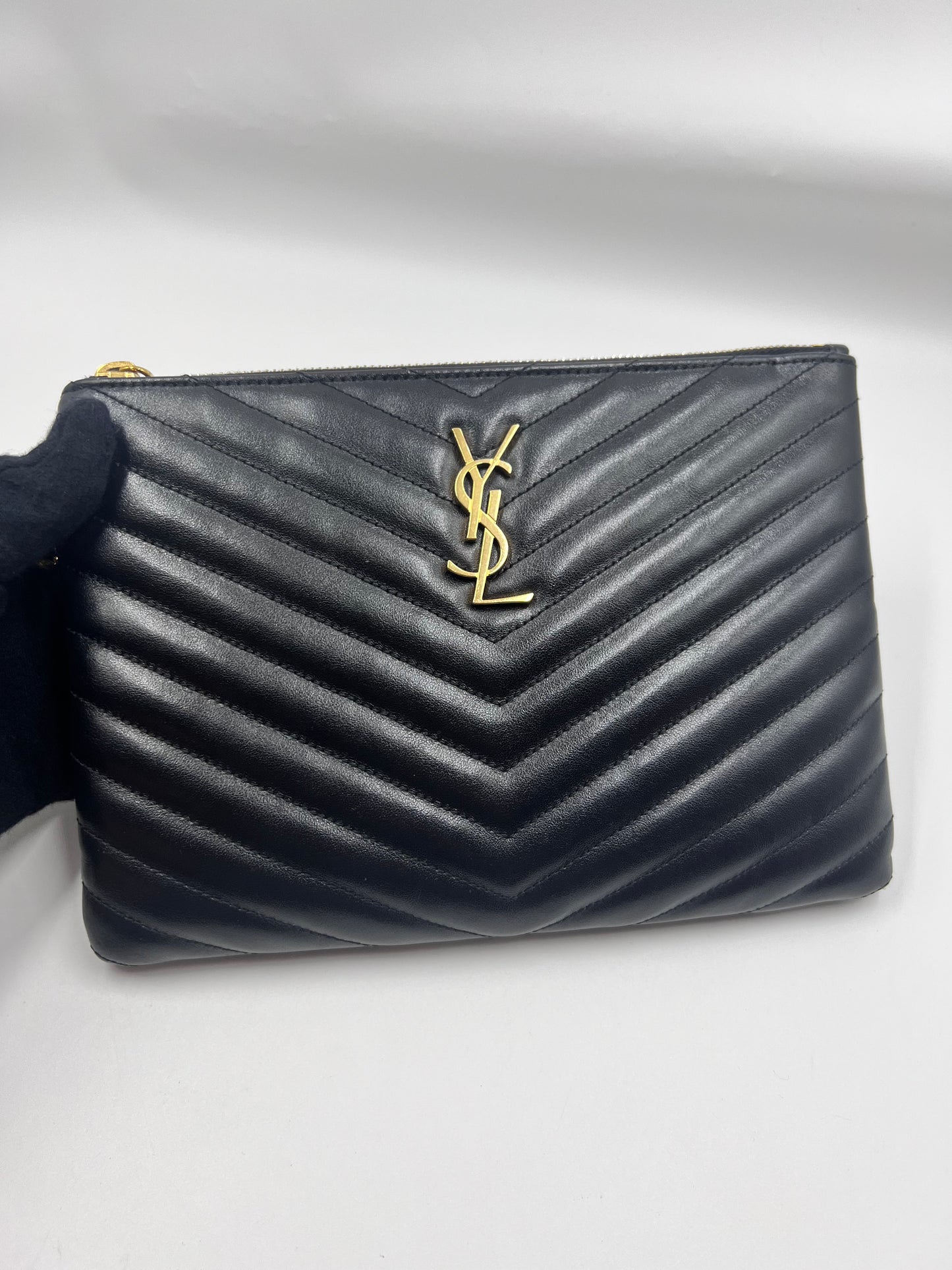 Yves Saint Laurent Wristlet Clutch