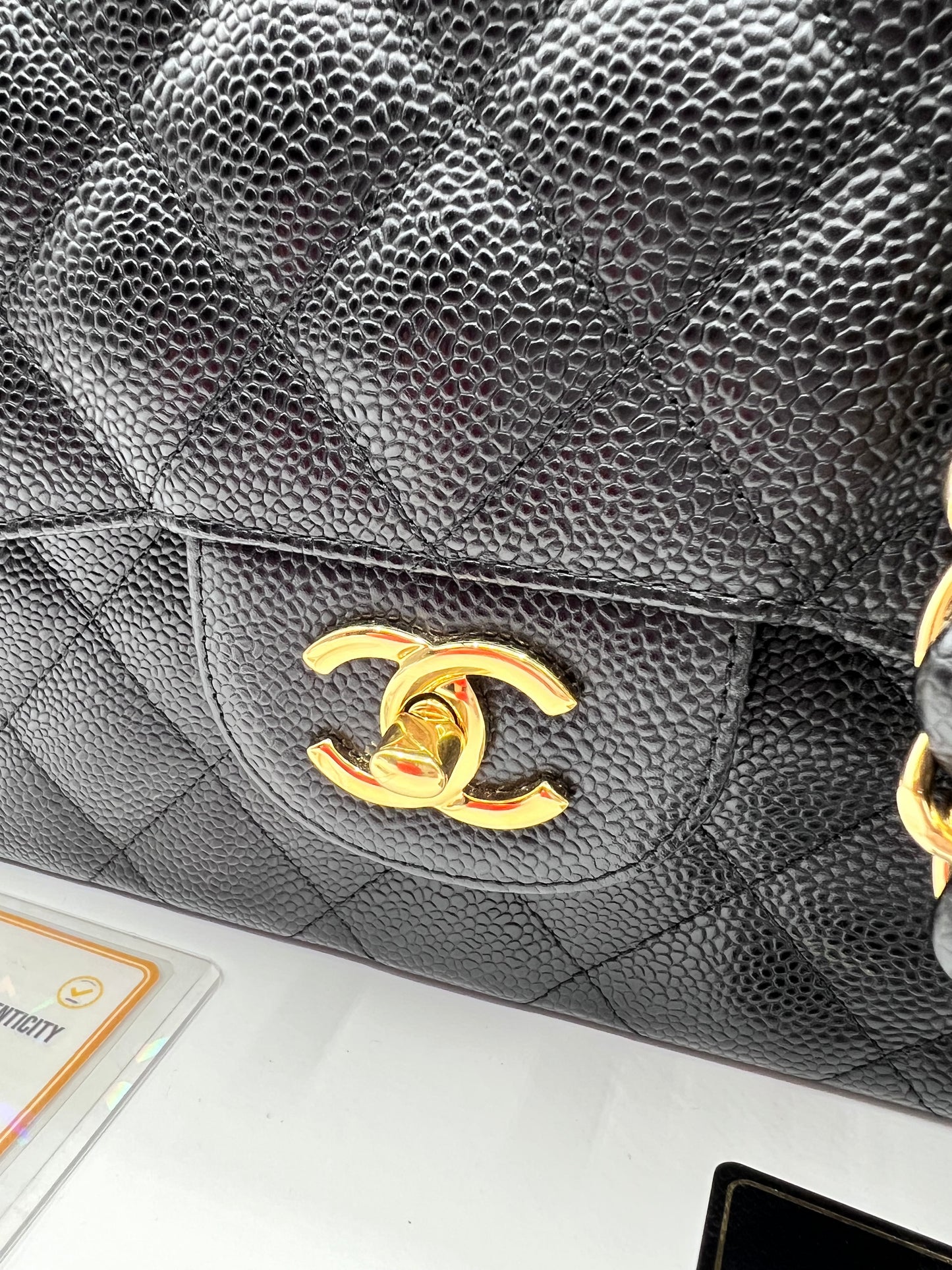 Chanel Caviar Jumbo Double Flap