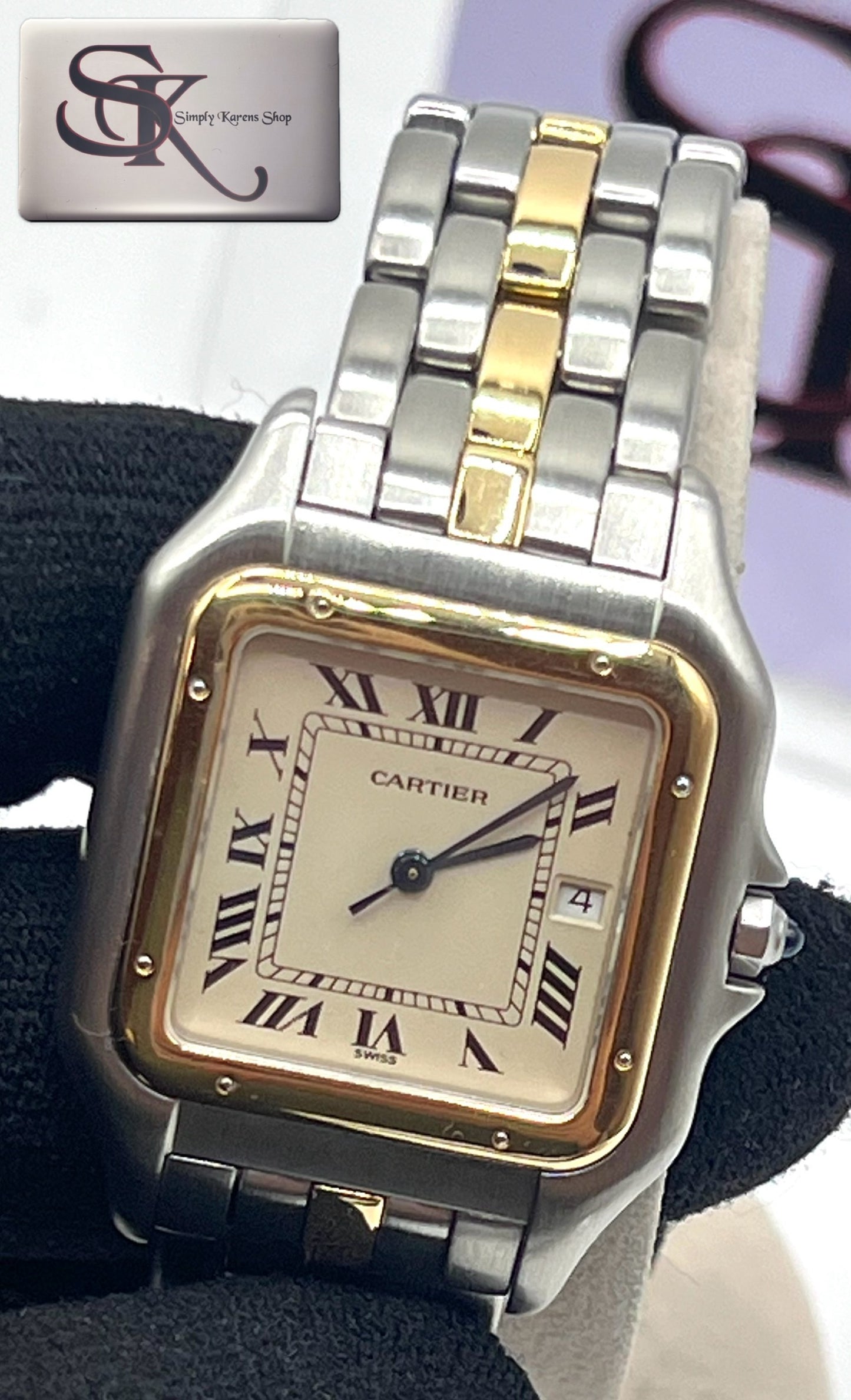 Cartier Panthere LM Quartz 29mm SS/YG 17.5cm