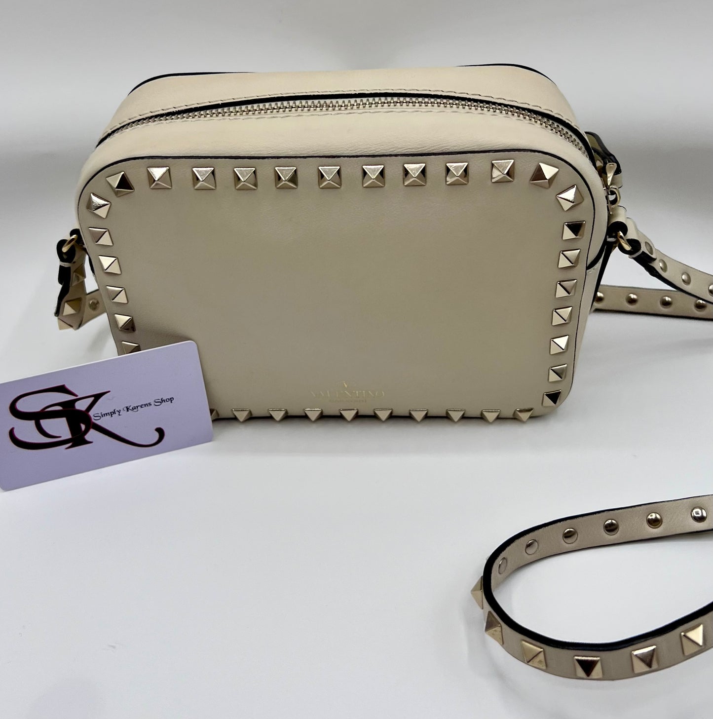 Valentino Garavani Rockstud Camera Crossbody Bag