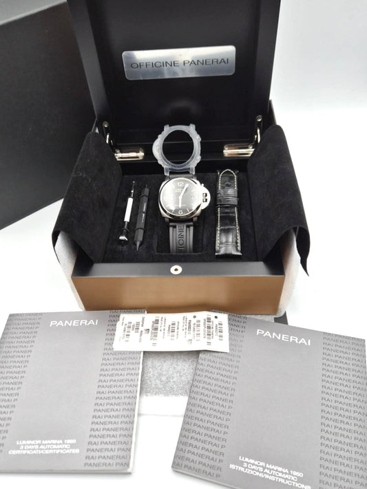 Panerai Luminor Marina AT 44mm SS/Black Strap 20cm   (🇵🇭P257,150)