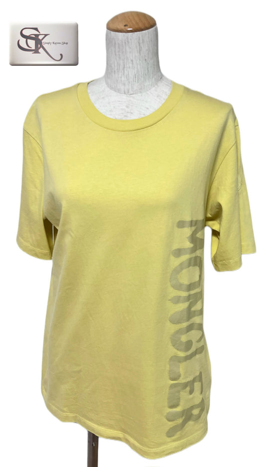 Moncler Yellow Tshirt Small Size for men