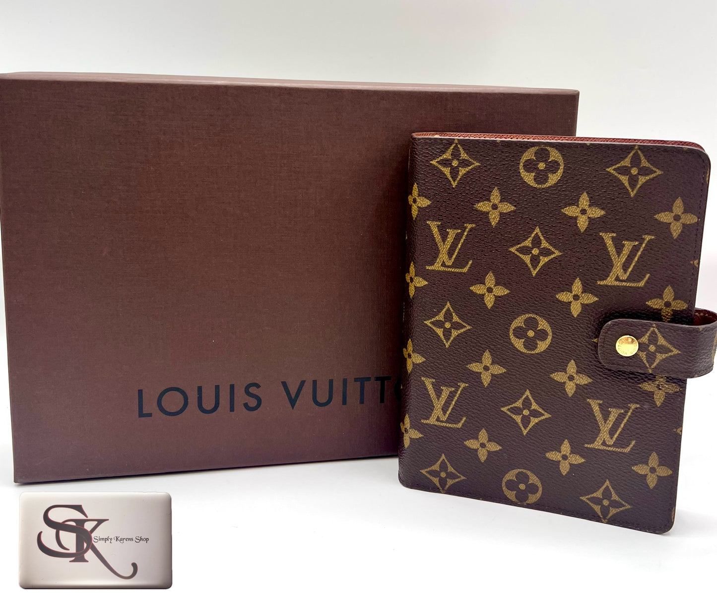 Lv Monogram Agenda Mm size