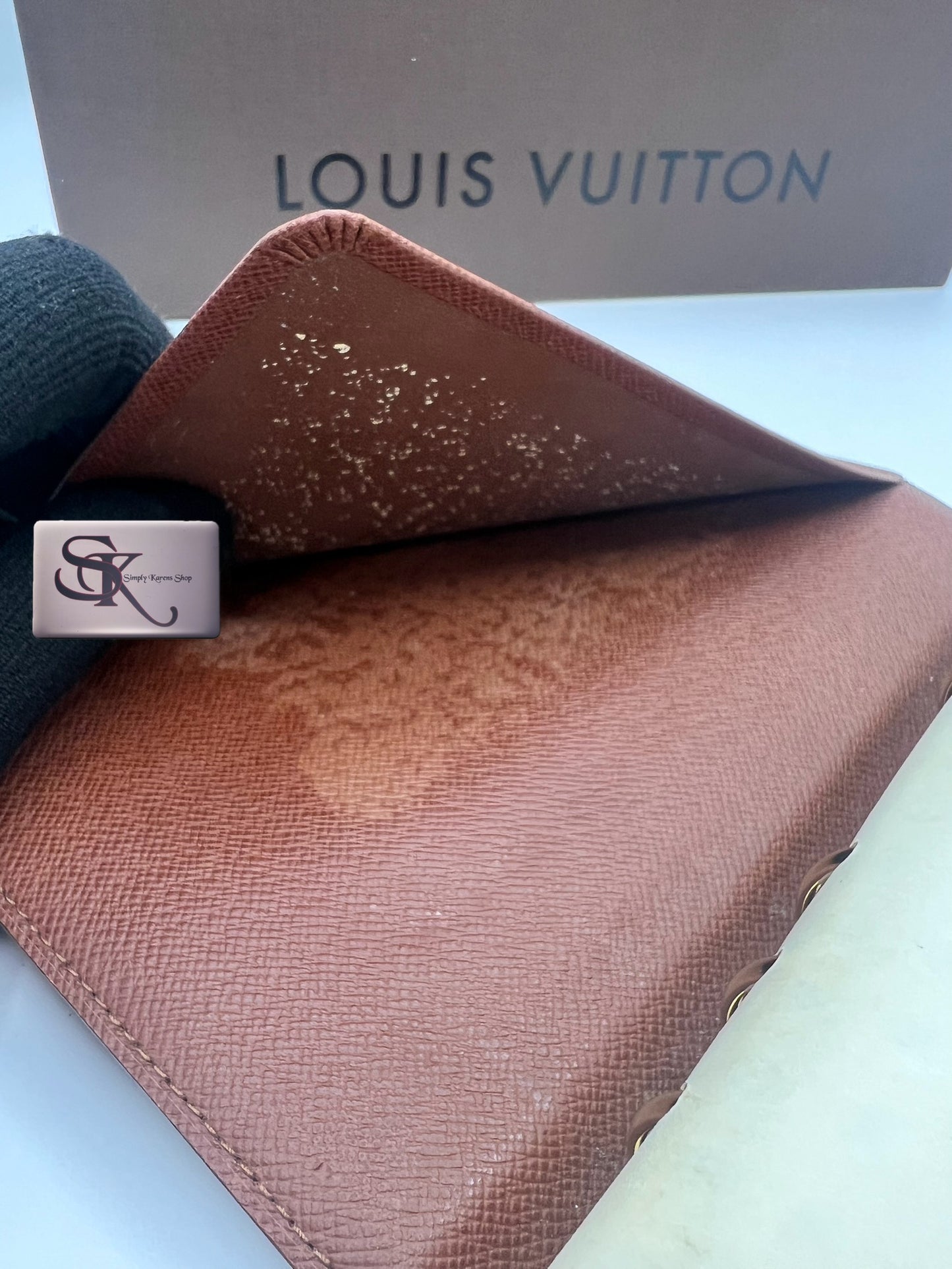 Lv Monogram Agenda Mm size