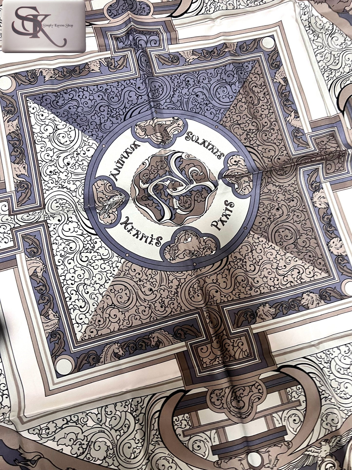 Hermes Silk Scarf Carre 90     (🇵🇭P9,460)