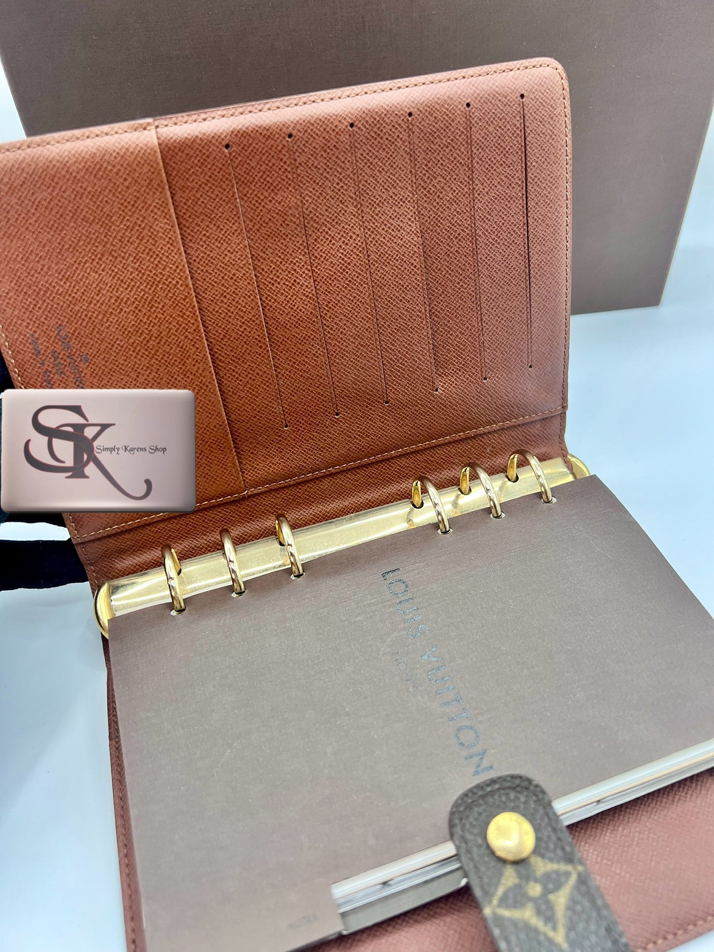 Lv Monogram Agenda Mm size