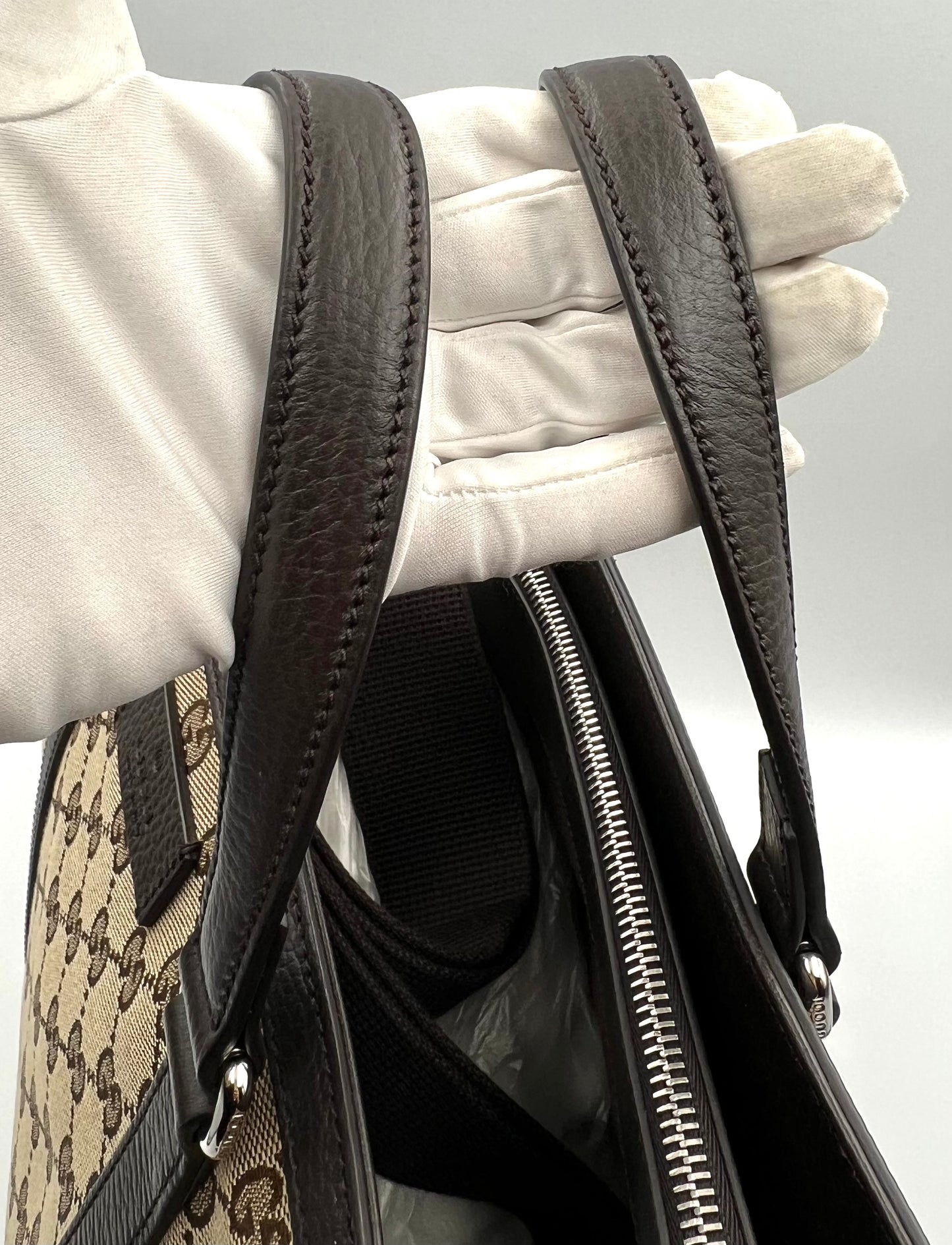 Gucci Joy Large Canvas Leather Trimming 2 way Tote Bag (🇵🇭P55,040)