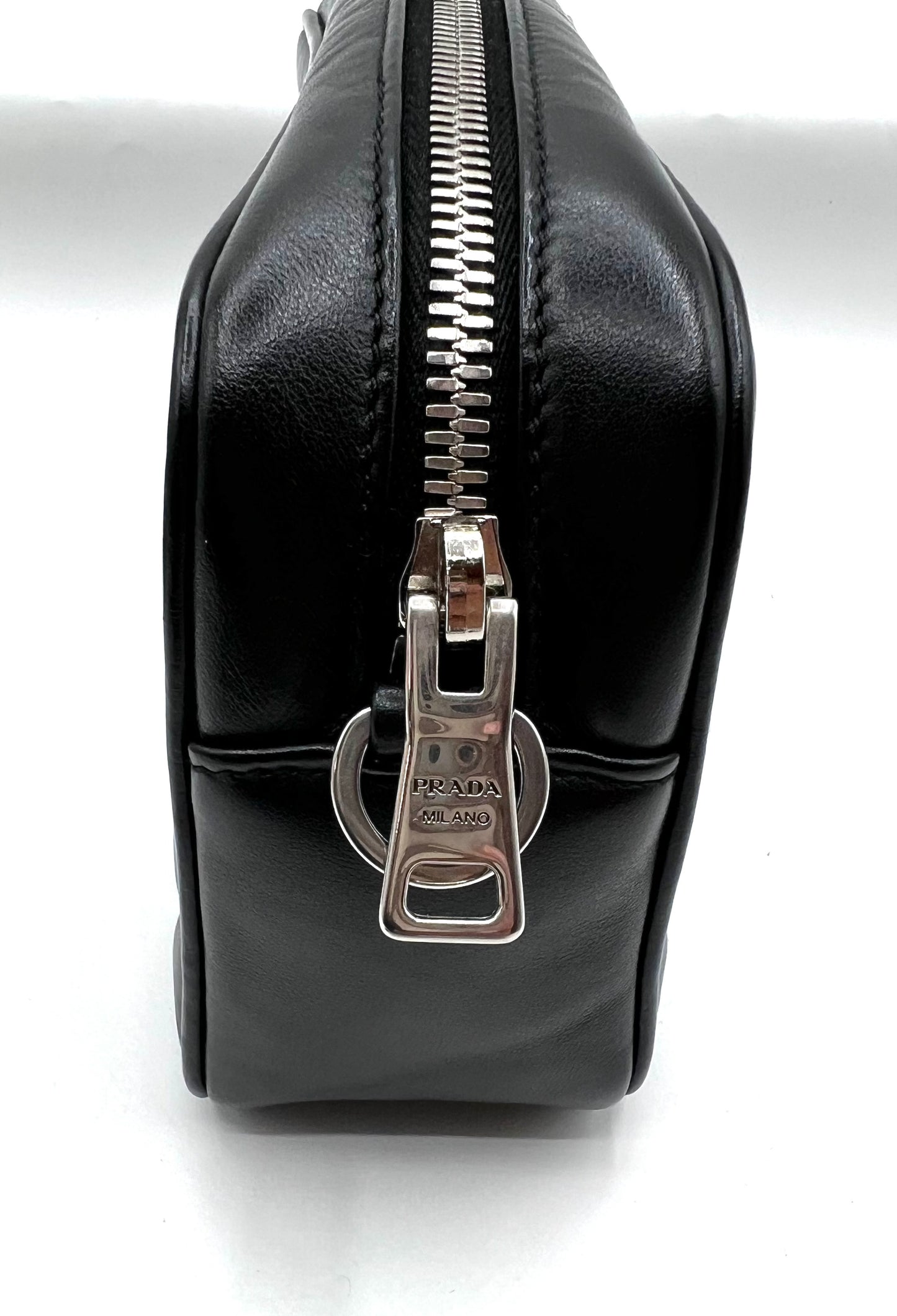 Prada Black Diagram Camera Chain Strap Cross body
