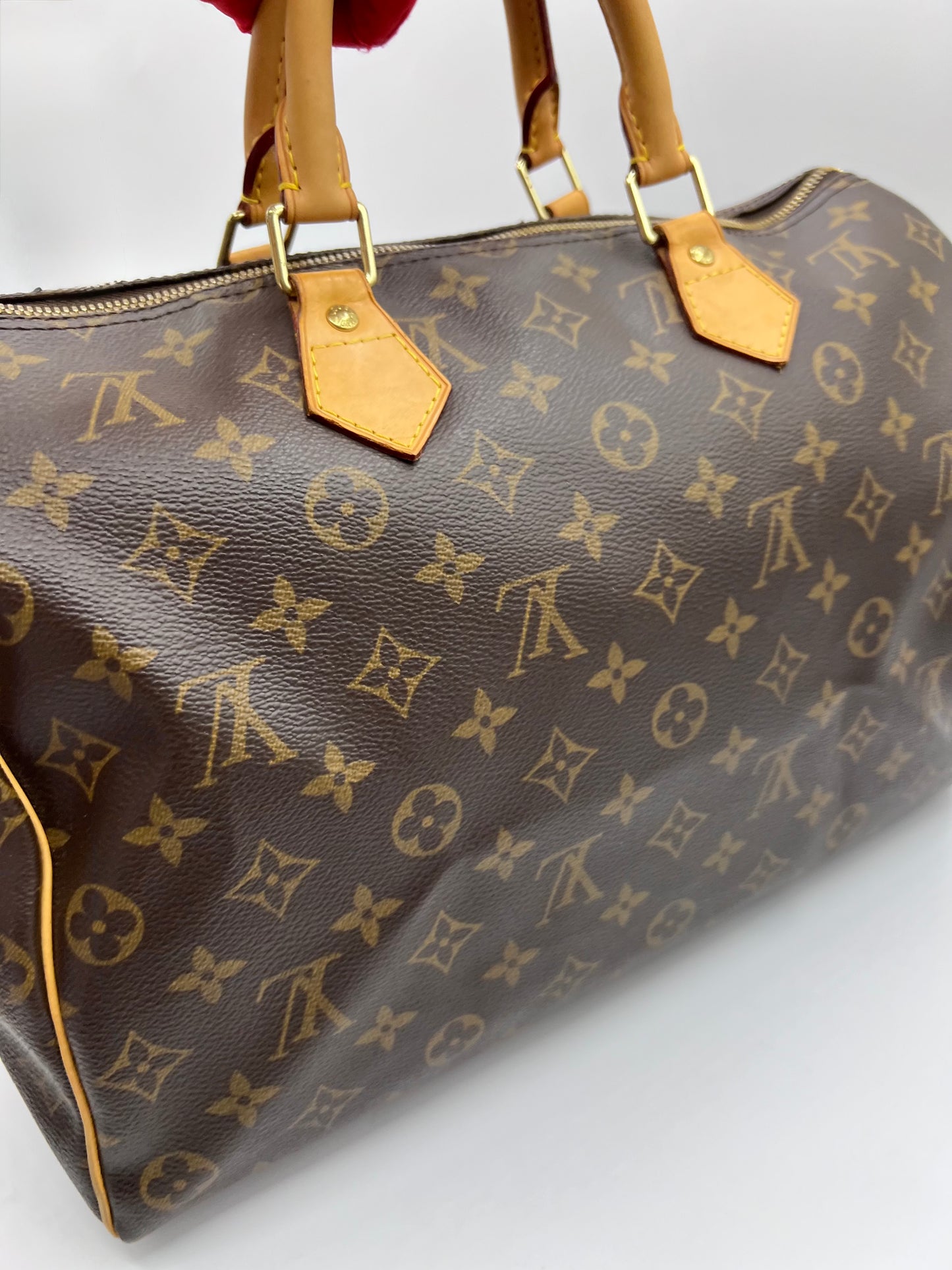 Lv Speedy Monogram Bandou 35
