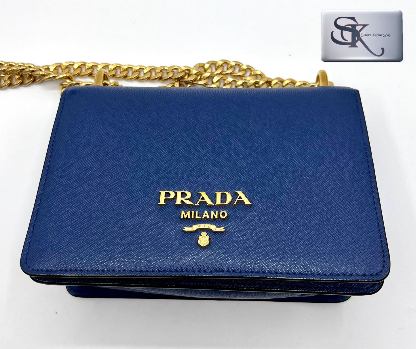 Prada Saffiano flap Chain crossbody