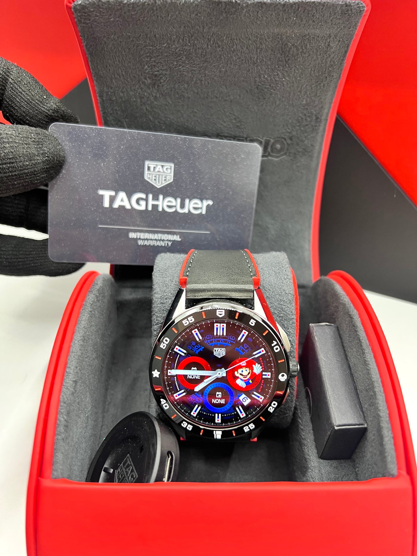 TAG HEUER CONNECTED SUPER MARIO LIMITED EDITION SMART WATCH
