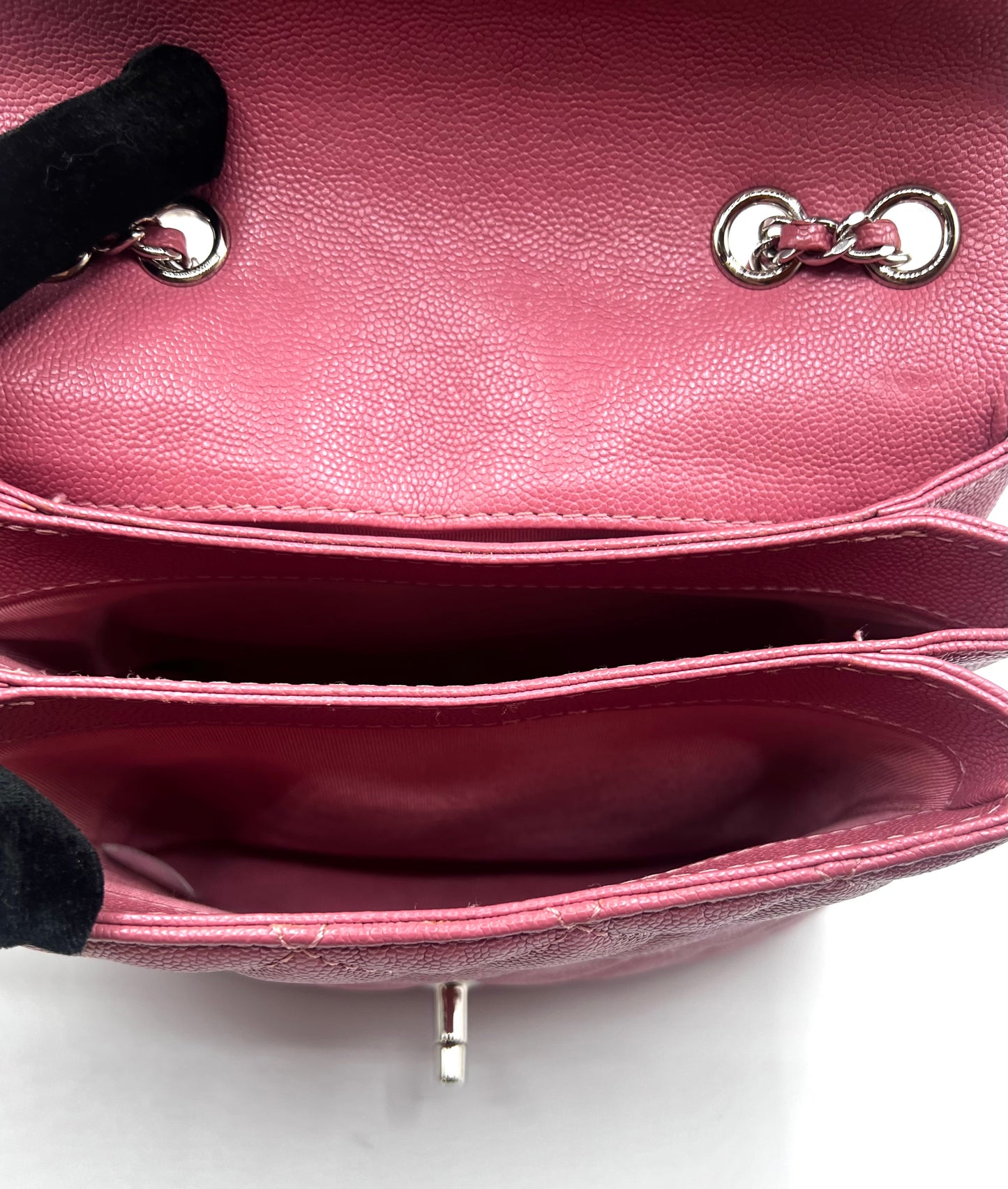 Chanel Pink Hue Caviar Mini Flap 2 way bag 25Series        (🇵🇭P189,200)