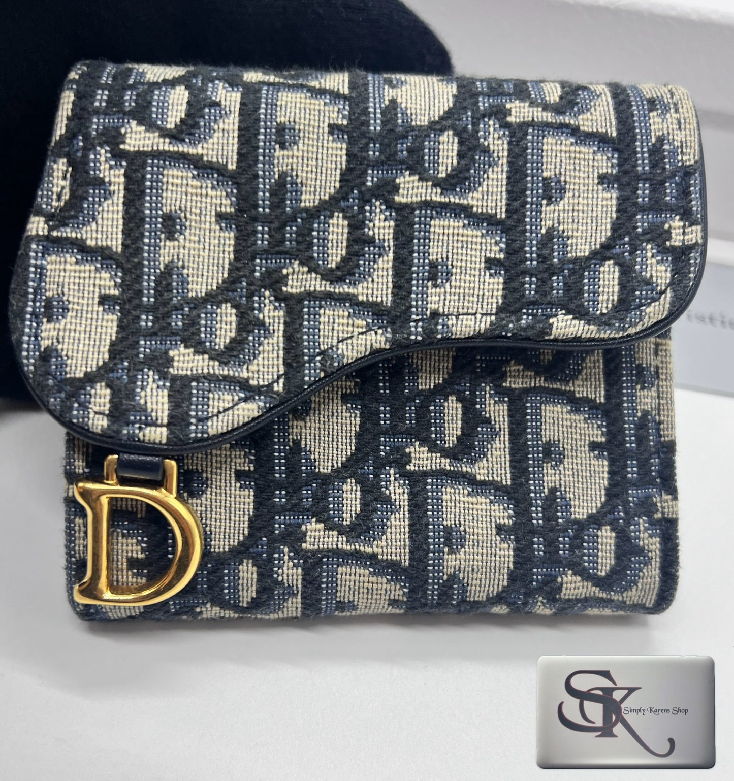 Christian Dior Oblique Saddle Lotus Compact wallet 🇵🇭P26,400🇵🇭