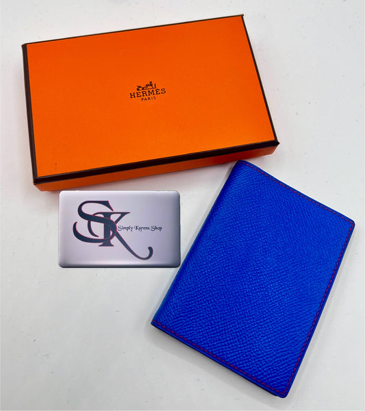 HERMES BLUE MINI AGENDA