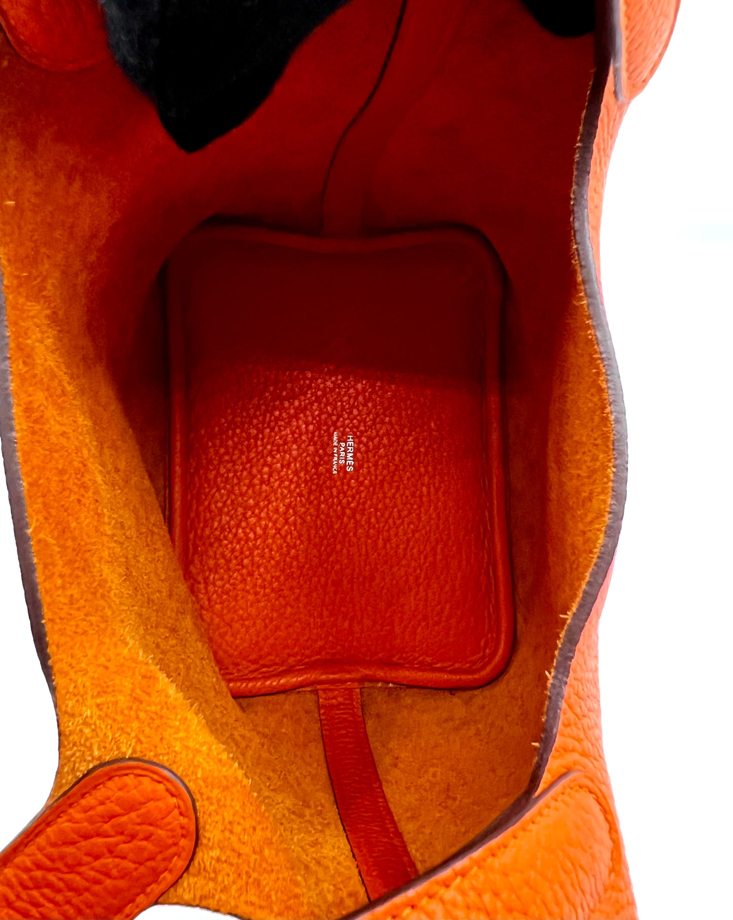 Hermes Picotin 18 Orange Taurillon Clemence Leather PHW Stamp T (🇵🇭P167,700)