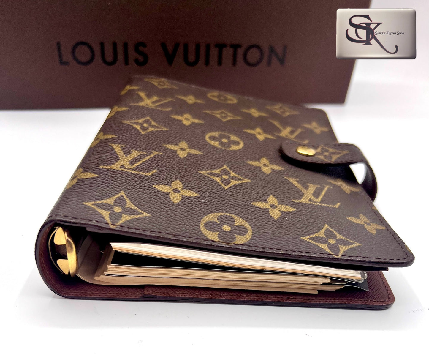 Lv Monogram Agenda Mm size