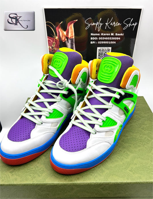 Gucci Basket High-top Sneakers Size 7 or 40 Mens size (🇵🇭P18,920)