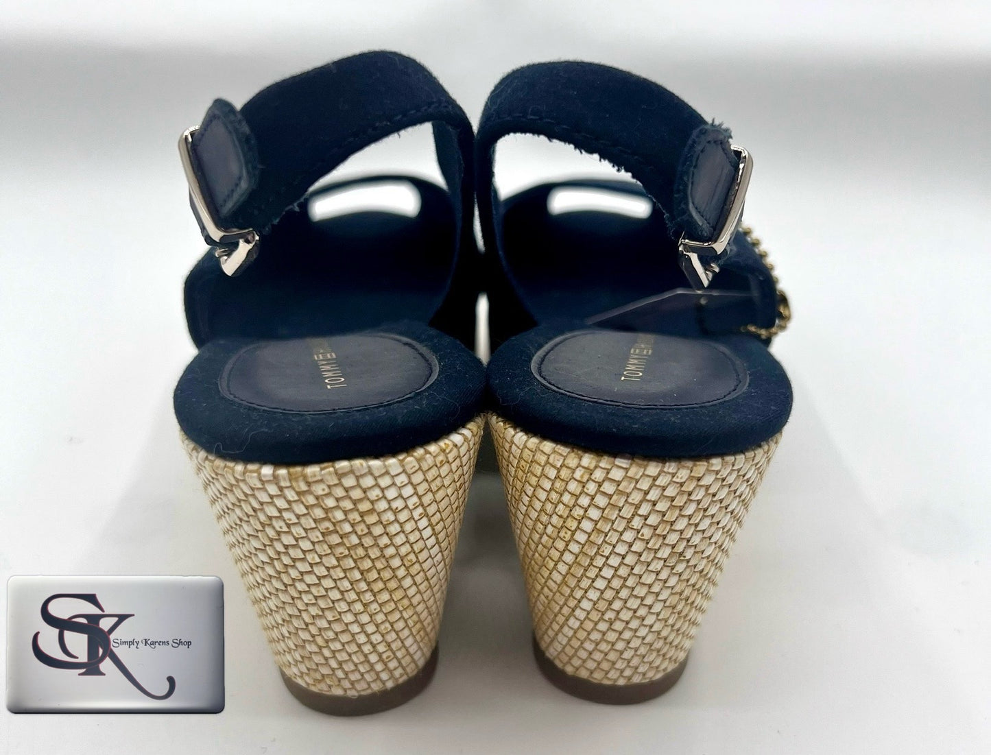 Tommy Hilfigher Wedge Sandals Size 6.5