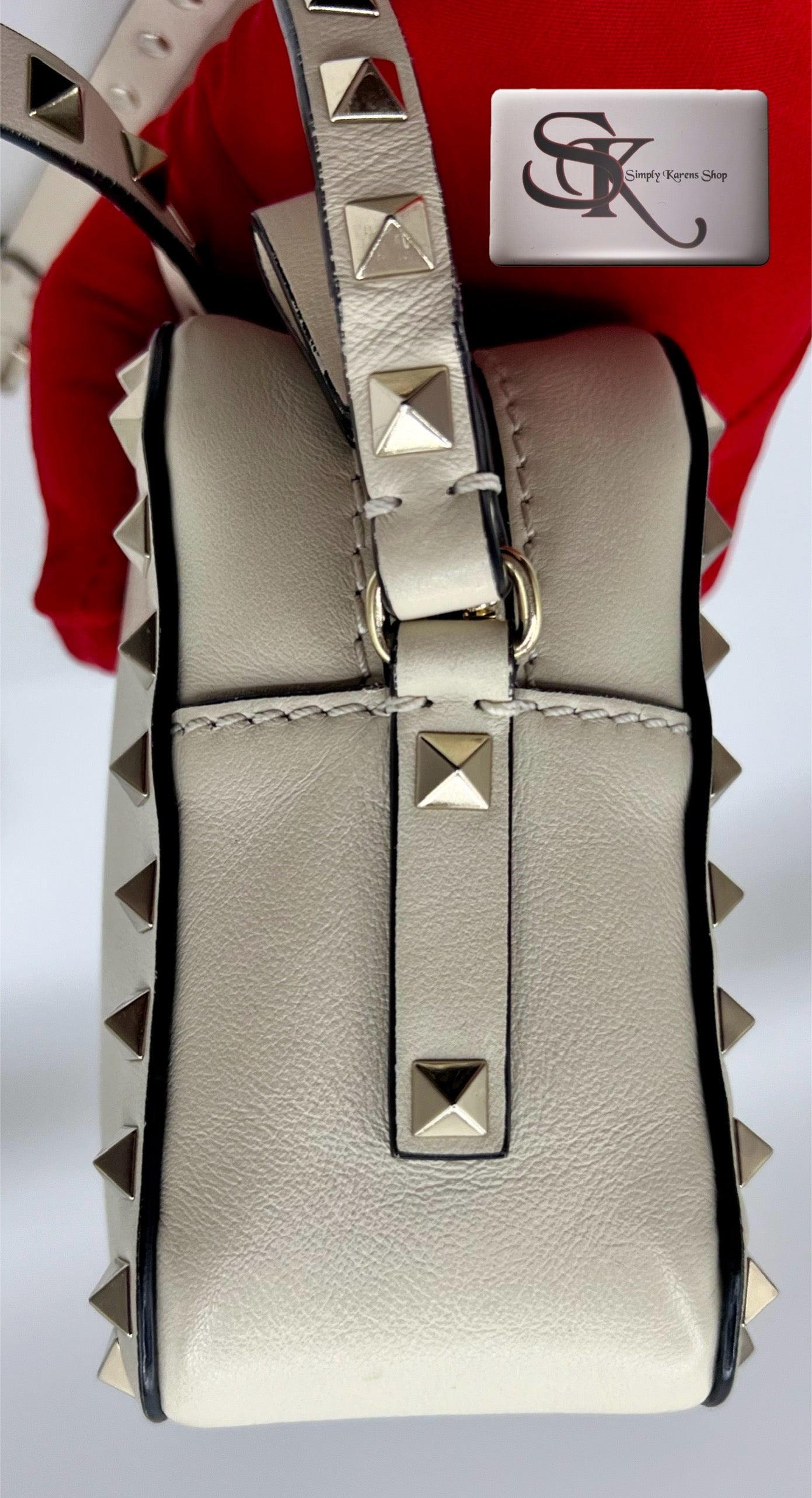 Valentino Garavani Rockstud Camera Crossbody Bag