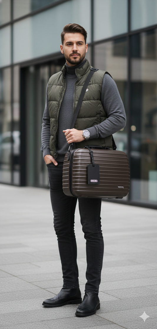 Rimowa Salsa Dark Brown Carry Suitcase 23L                  (🇵🇭P36,980)