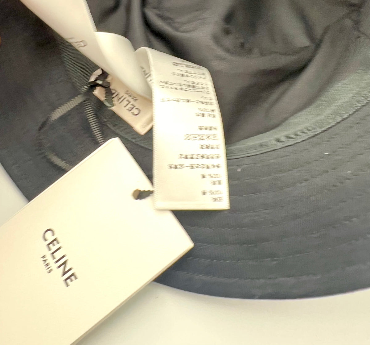 Celine Black Bucket Hat M size (🇵🇭P25,370)