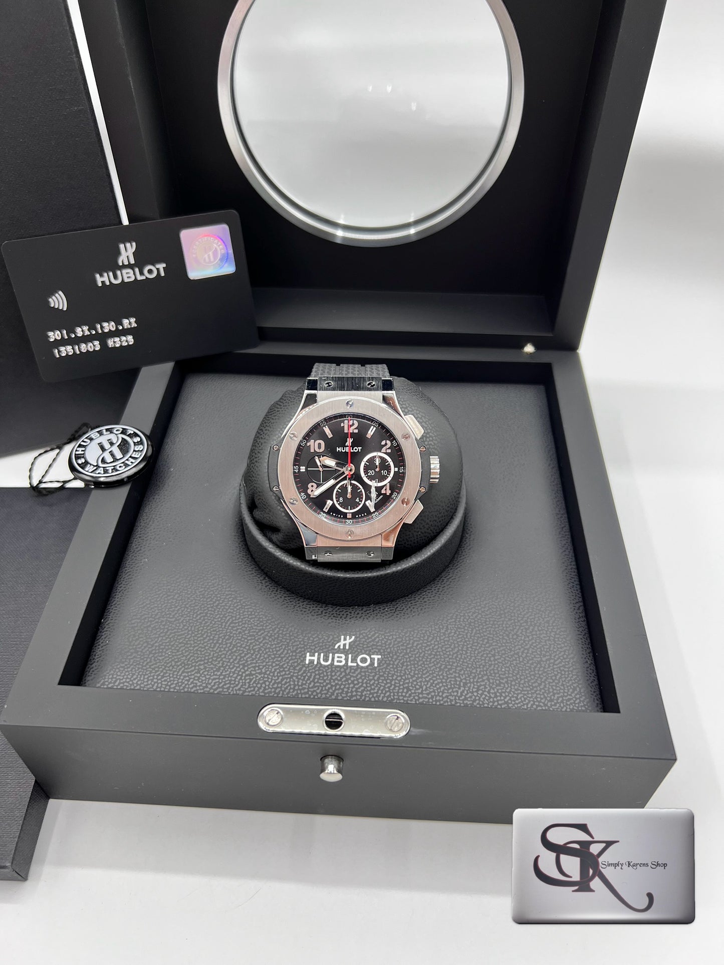 Hublot Bigbang AT 48mm SS/black Rubber 20cm complete                     🇵🇭P378,400🇵🇭