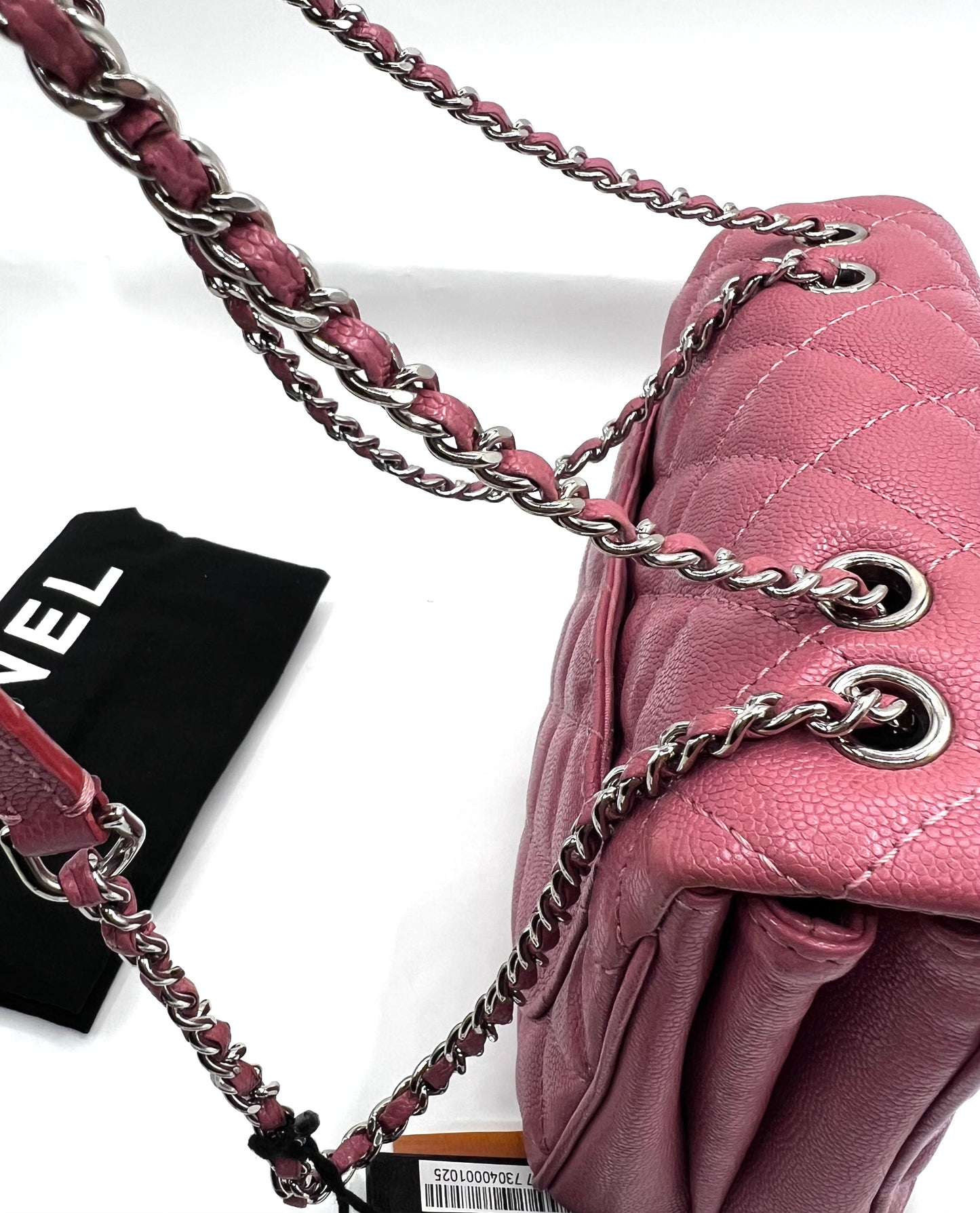 Chanel Pink Hue Caviar Mini Flap 2 way bag 25Series        (🇵🇭P189,200)