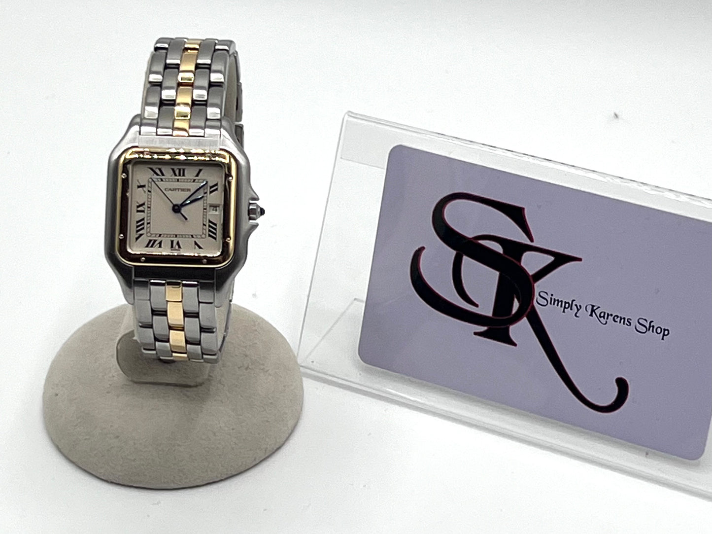 Cartier Panthere LM Quartz 29mm SS/YG 17.5cm