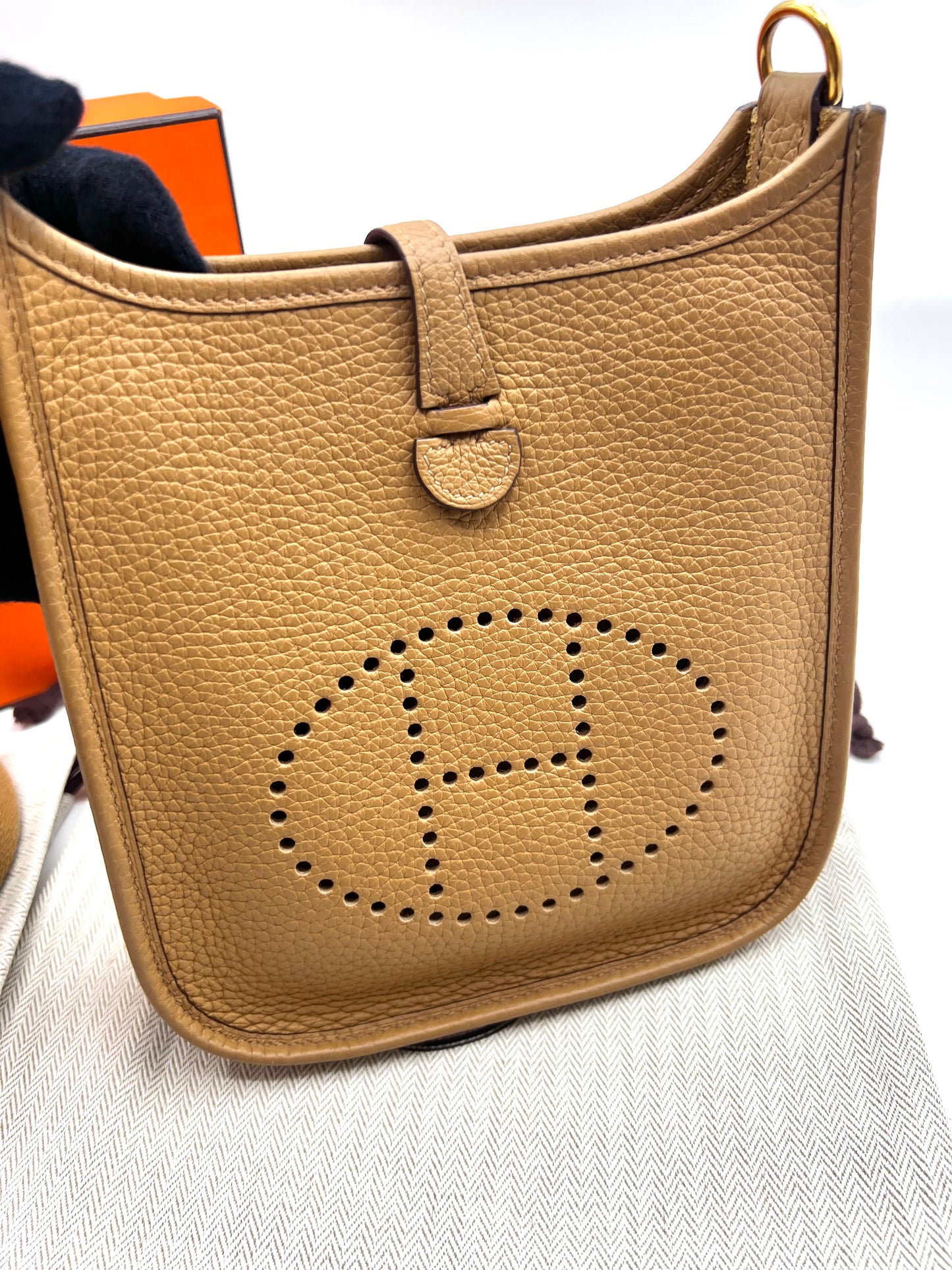 Hermes Evelyn TPM 4B Bisciut GHW Stamp Z 2021                (🇵🇭P150,500)