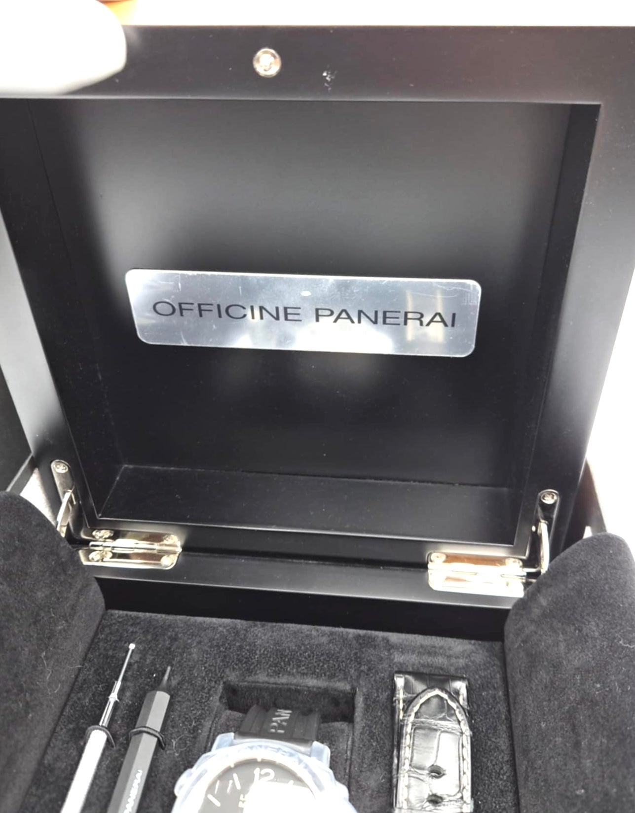 Panerai Luminor Marina AT 44mm SS/Black Strap 20cm   (🇵🇭P257,150)