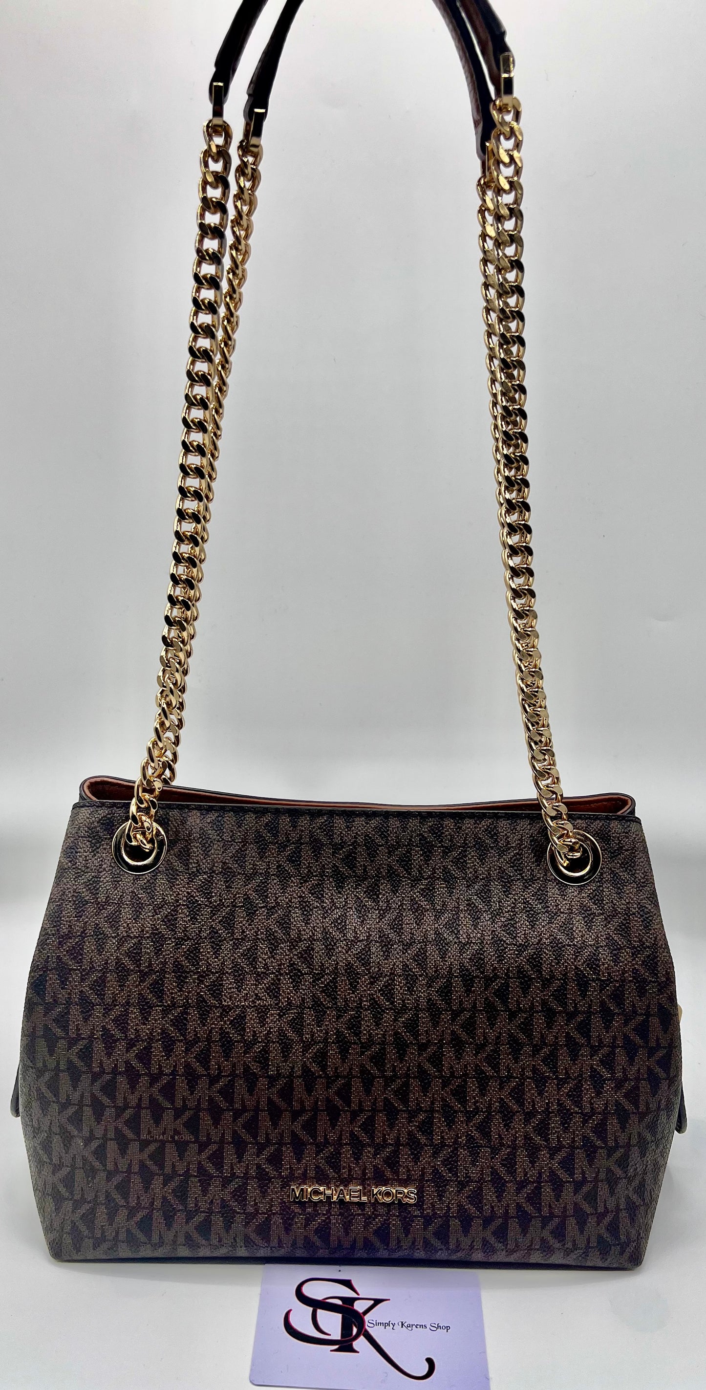 MICHAEL KORS CHAIN SHOULDER BAG