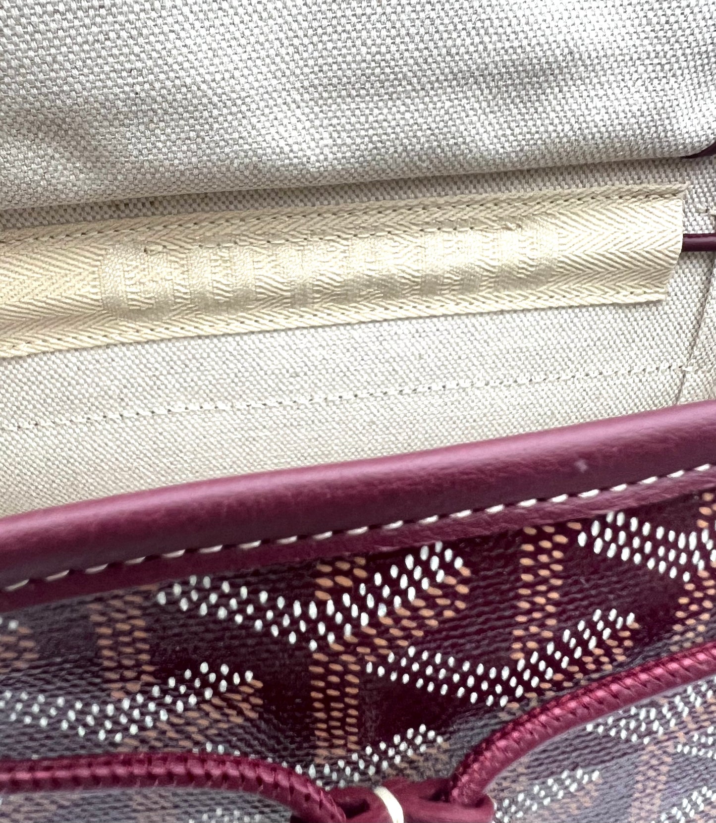 Goyard Alpin Mini Burgundy Back Pack (🇵🇭P206,400)
