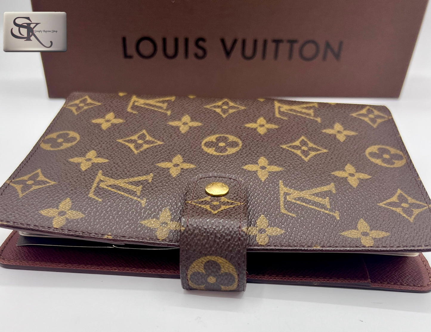 Lv Monogram Agenda Mm size