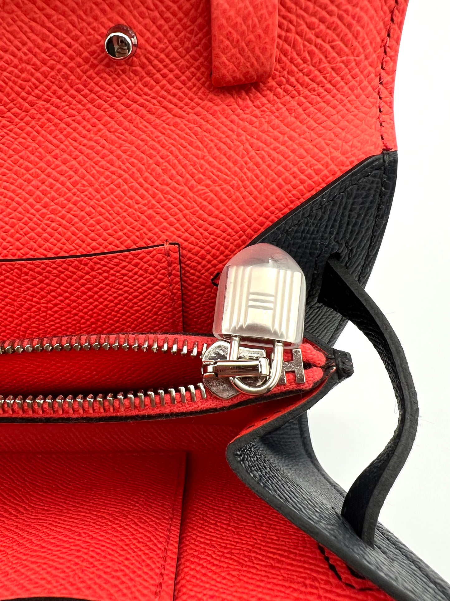 Hermes Kelly To Go Woc in Rouge Serie, Blue Indigo & Rose Texas Epson Leather Stamp B PHW                          (🇵🇭P425,700)