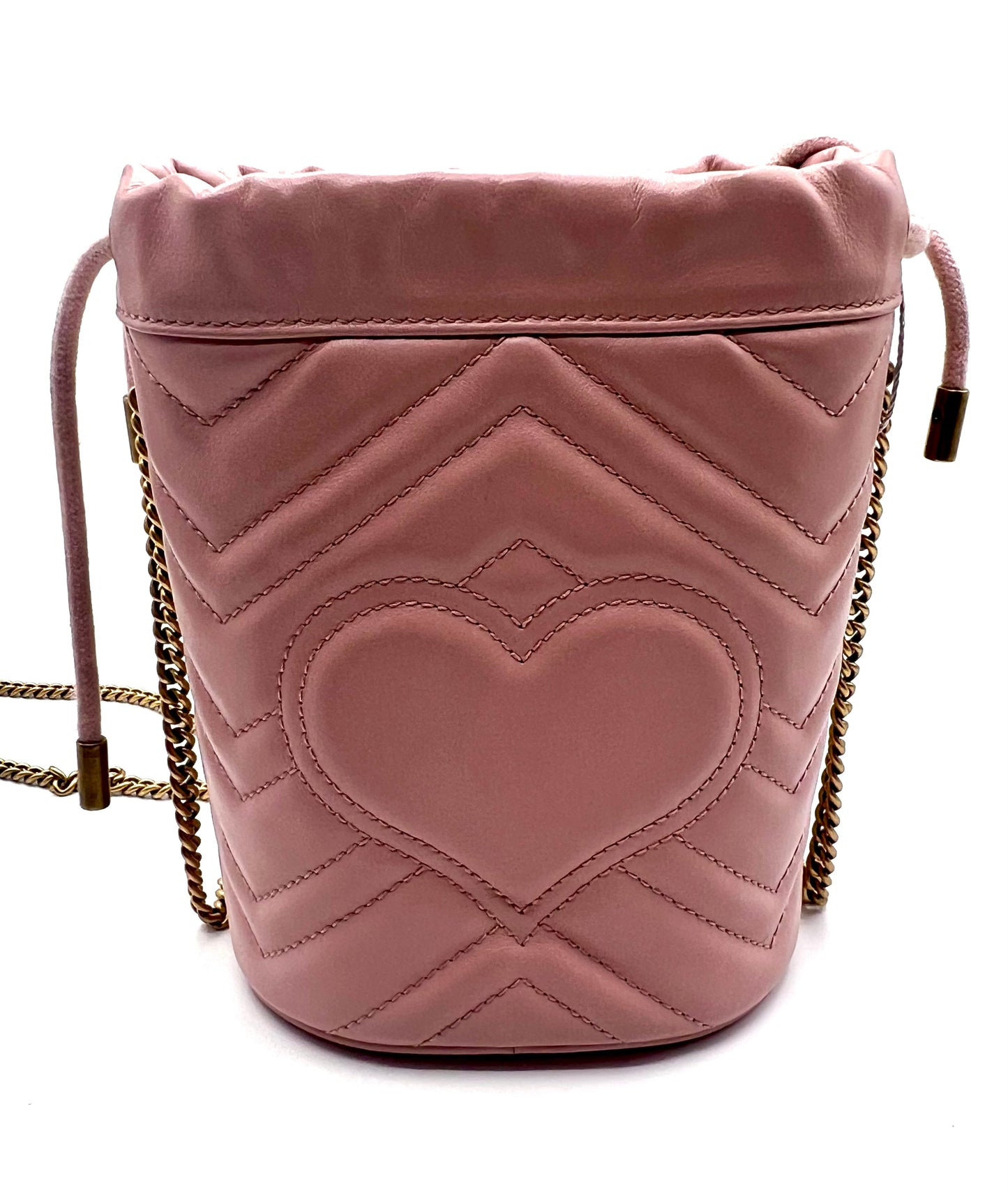 Gucci Marmont Sakura Pink Mini Bucket Bag (🇵🇭P37,840)