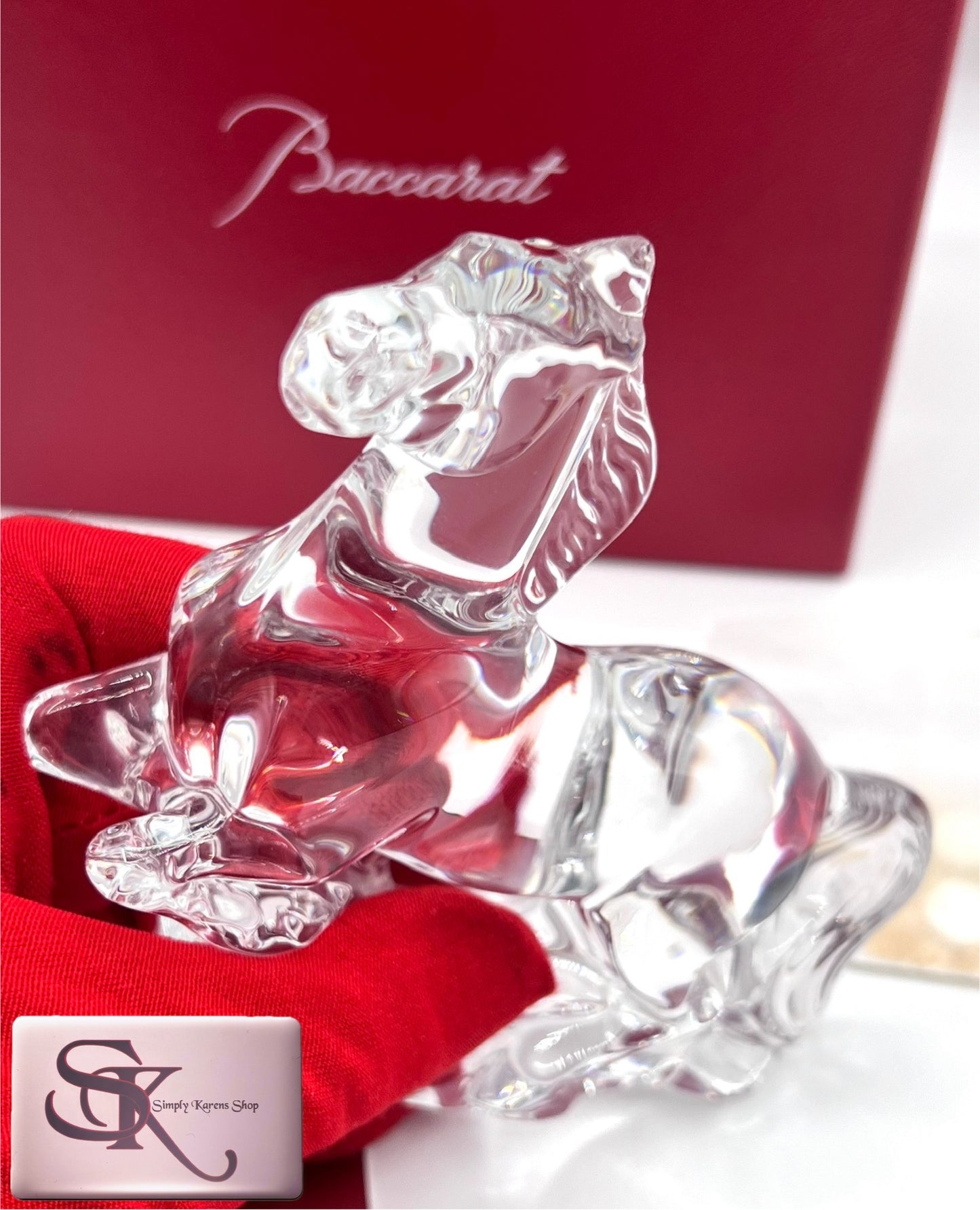 Baccarat Horse Figurine   🇵🇭P11,200🇵🇭