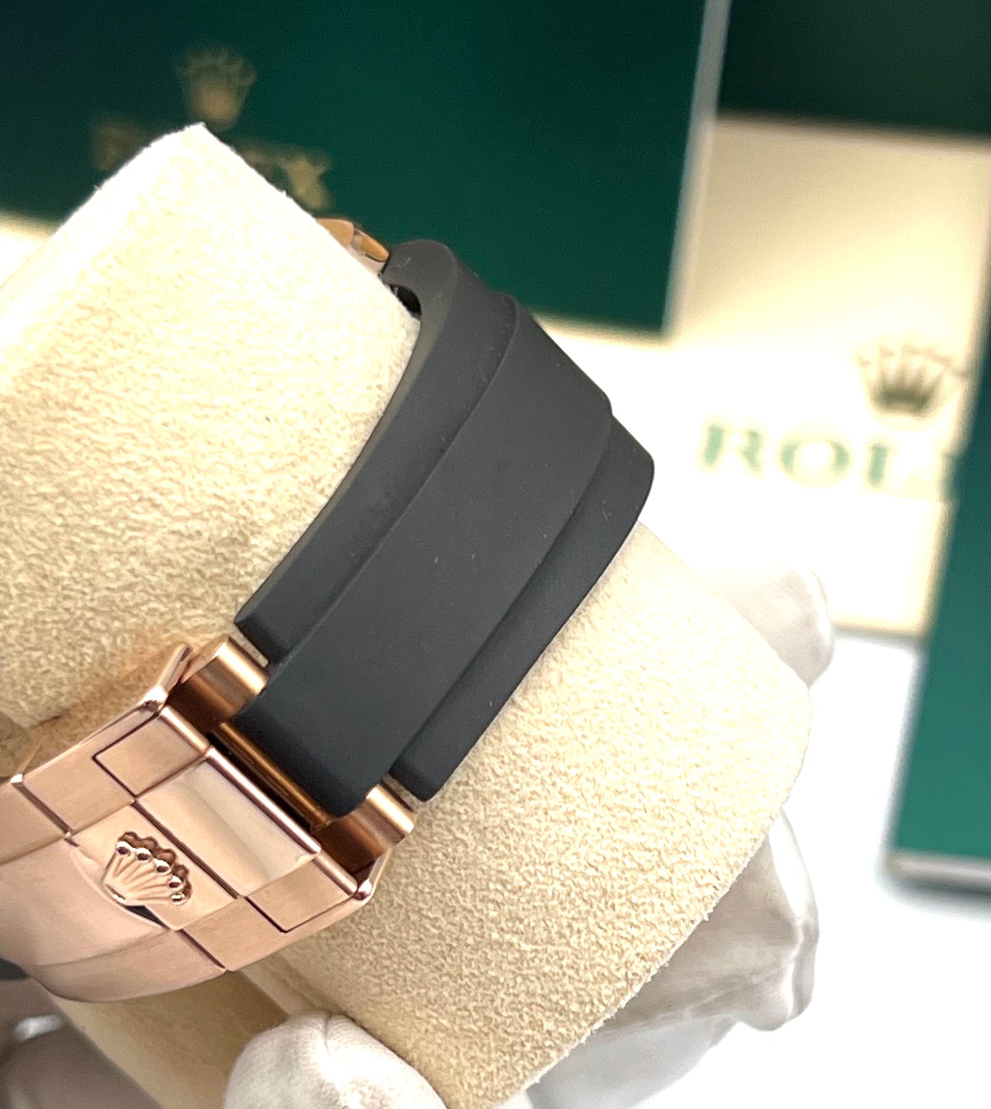 Rolex Yatch Master Oyster flex Rose Gold 40 mm 18cm Yr.2021 complete