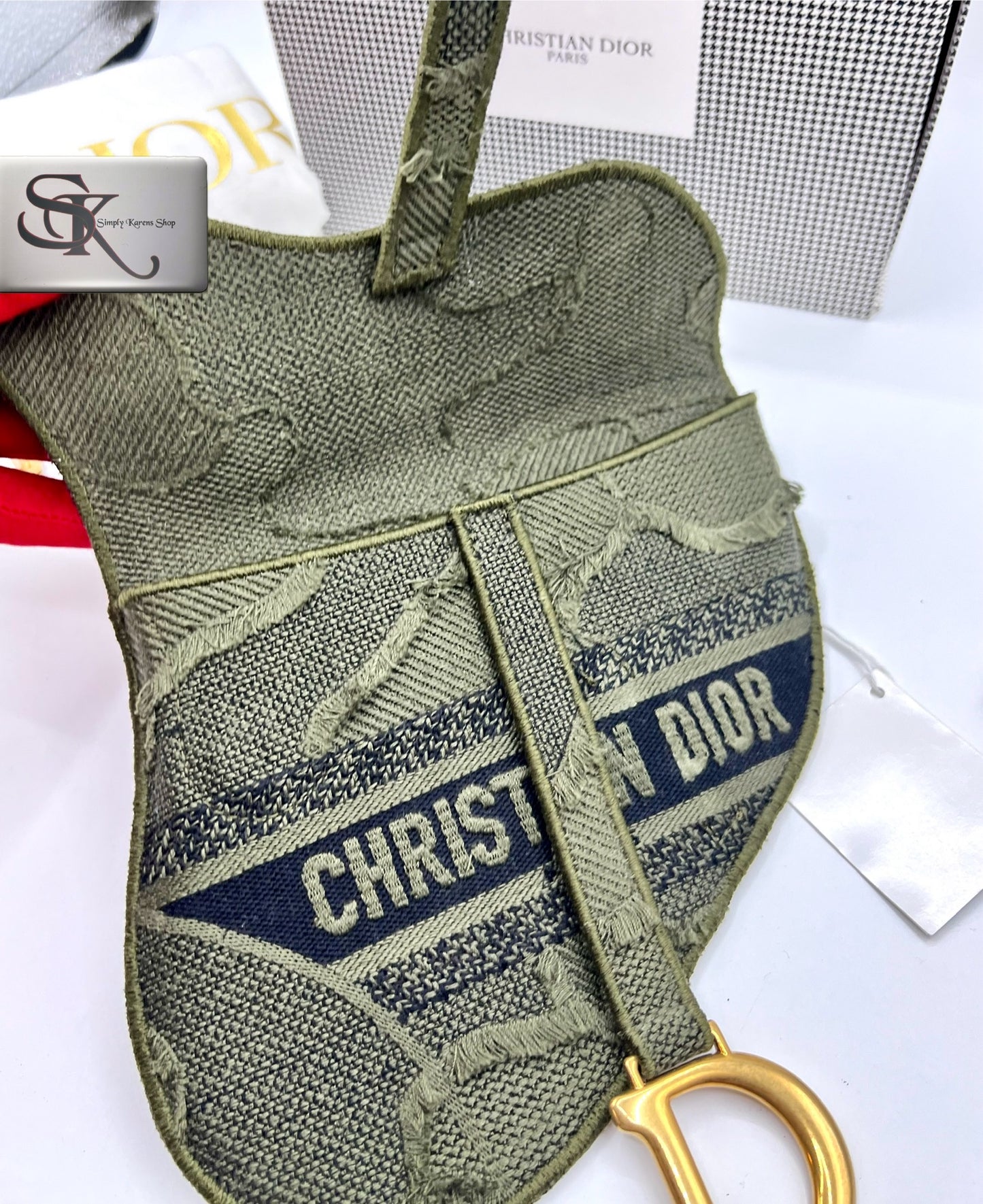 Christian Dior Saddle Beltbag 2 way with chain strap   🇵🇭P92,000🇵🇭