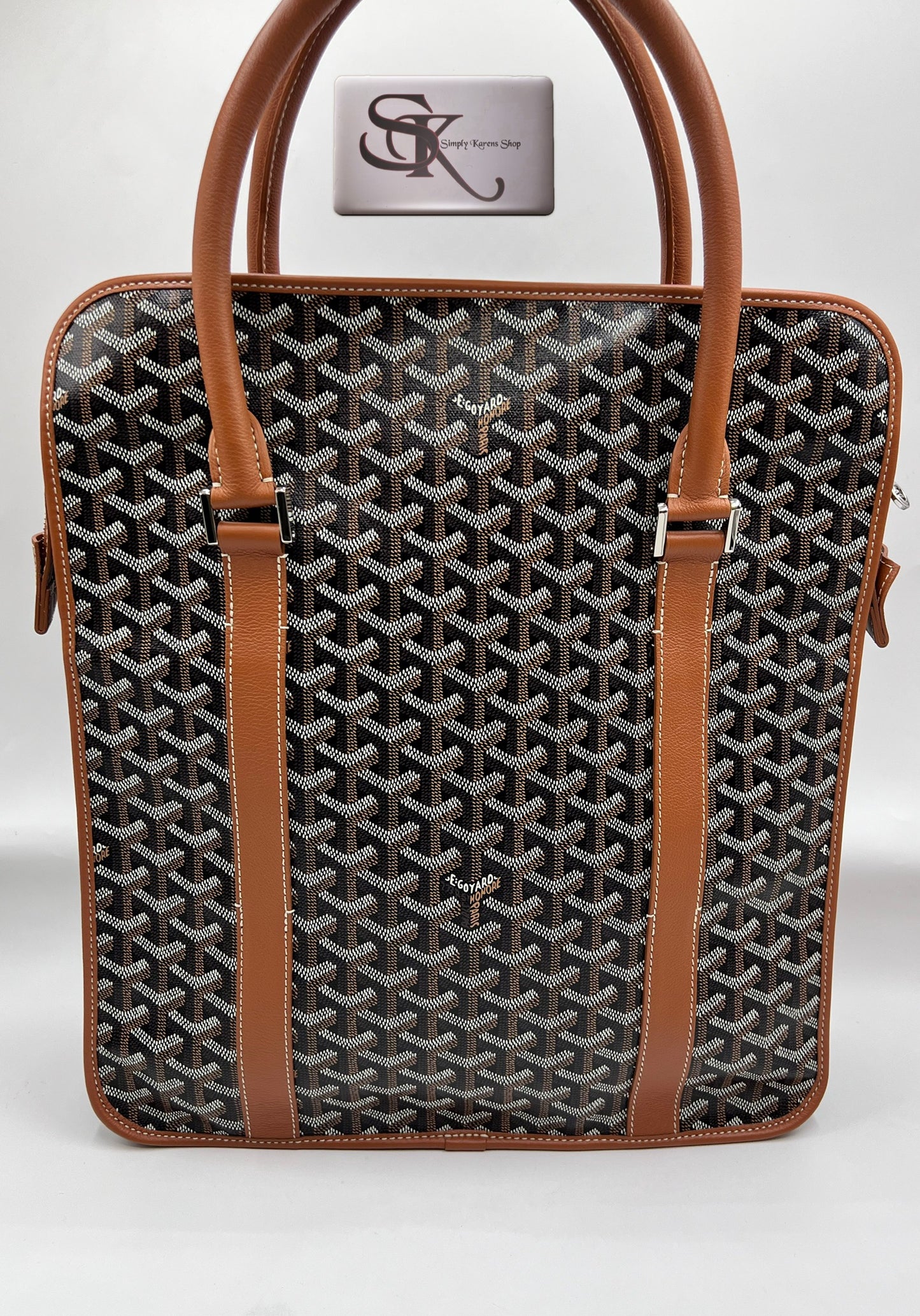 Goyard Bourgogne Tan Vertical Tote (🇵🇭P154,800)