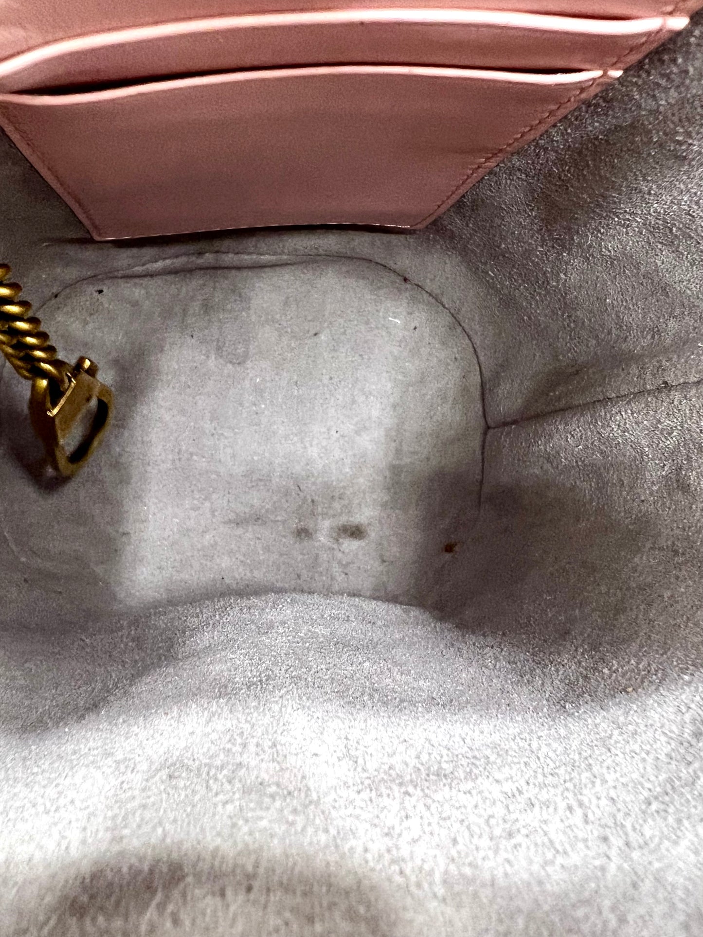 Gucci Marmont Sakura Pink Mini Bucket Bag (🇵🇭P37,840)