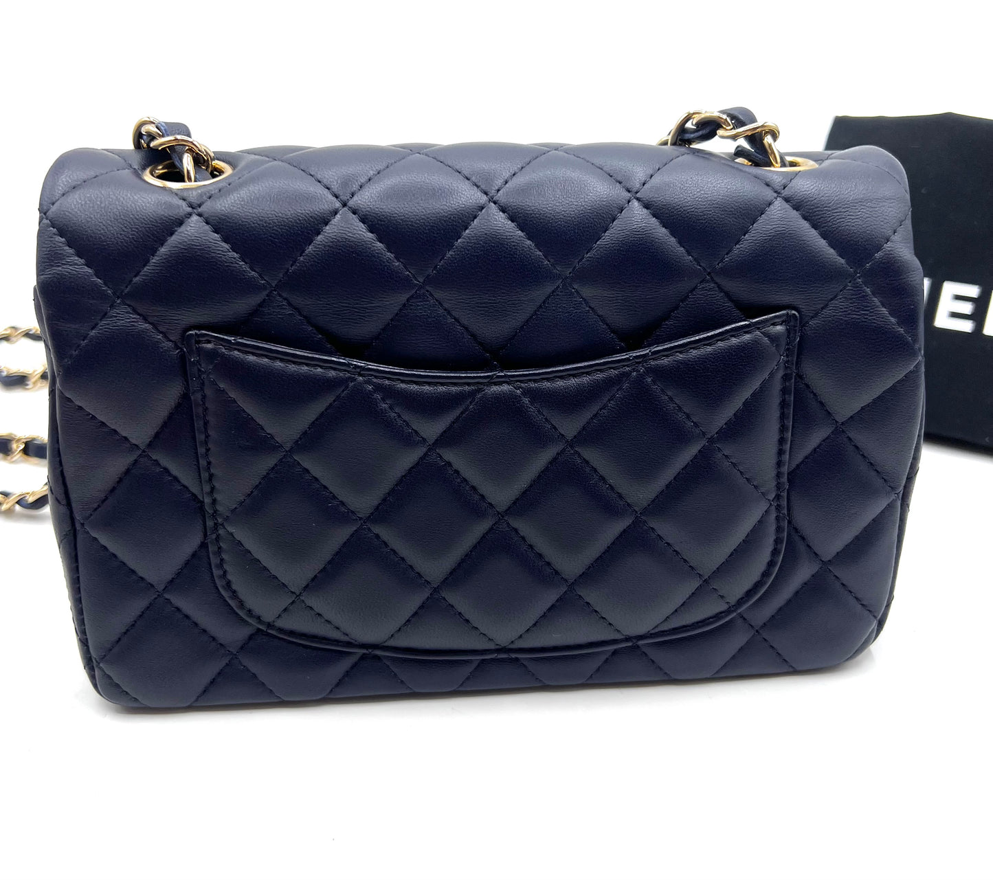 Chanel Classic Mini Flap Dark Blue Lambskin GHW 29Holo      (🇵🇭P257,140)