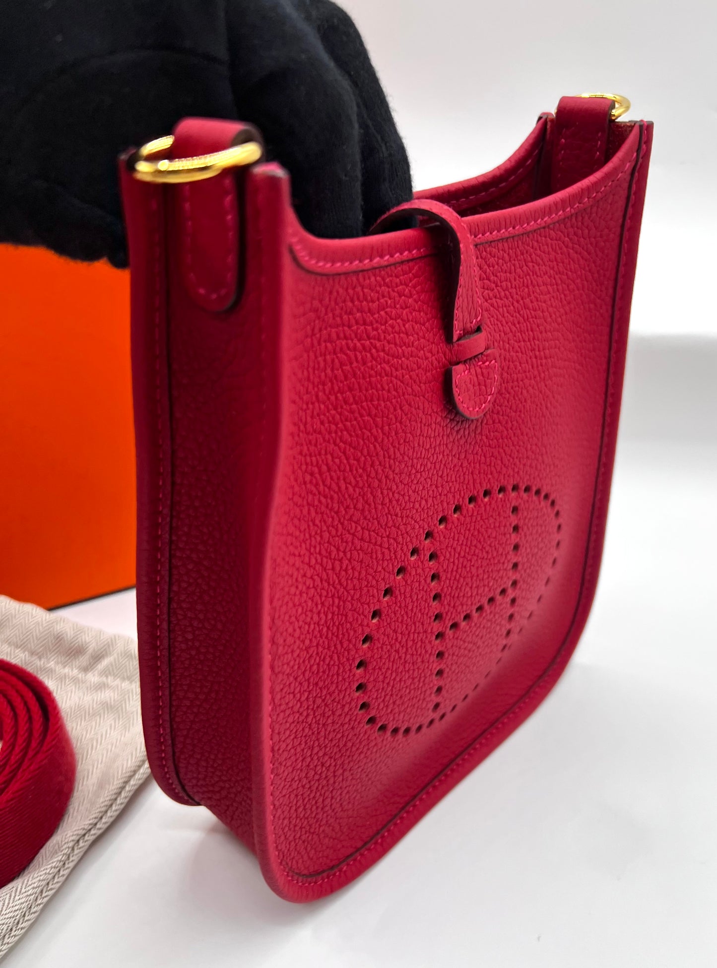 Hermes Mini Evelyn TPM GHW Stamp B (🇵🇭P189,200)