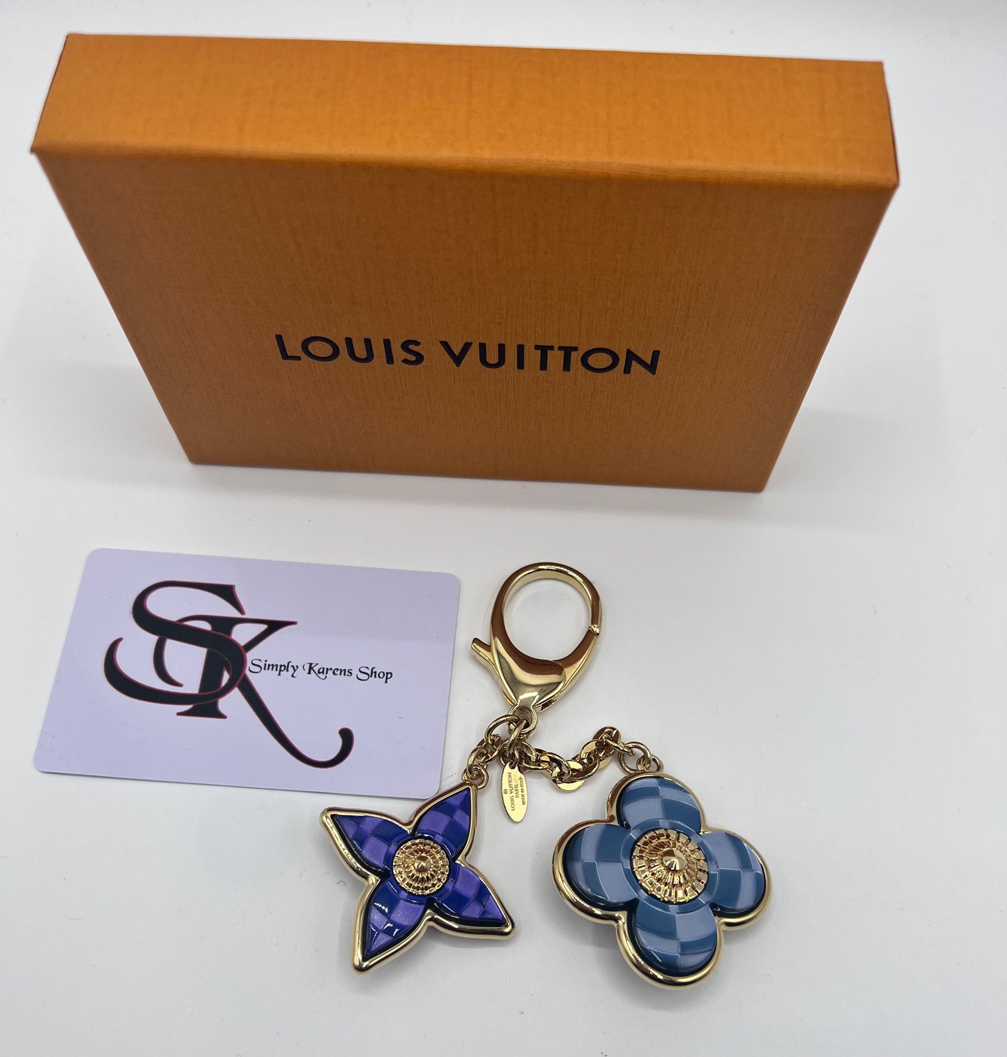 LV BIJOUX SAC MOSAIC BAG CHARM