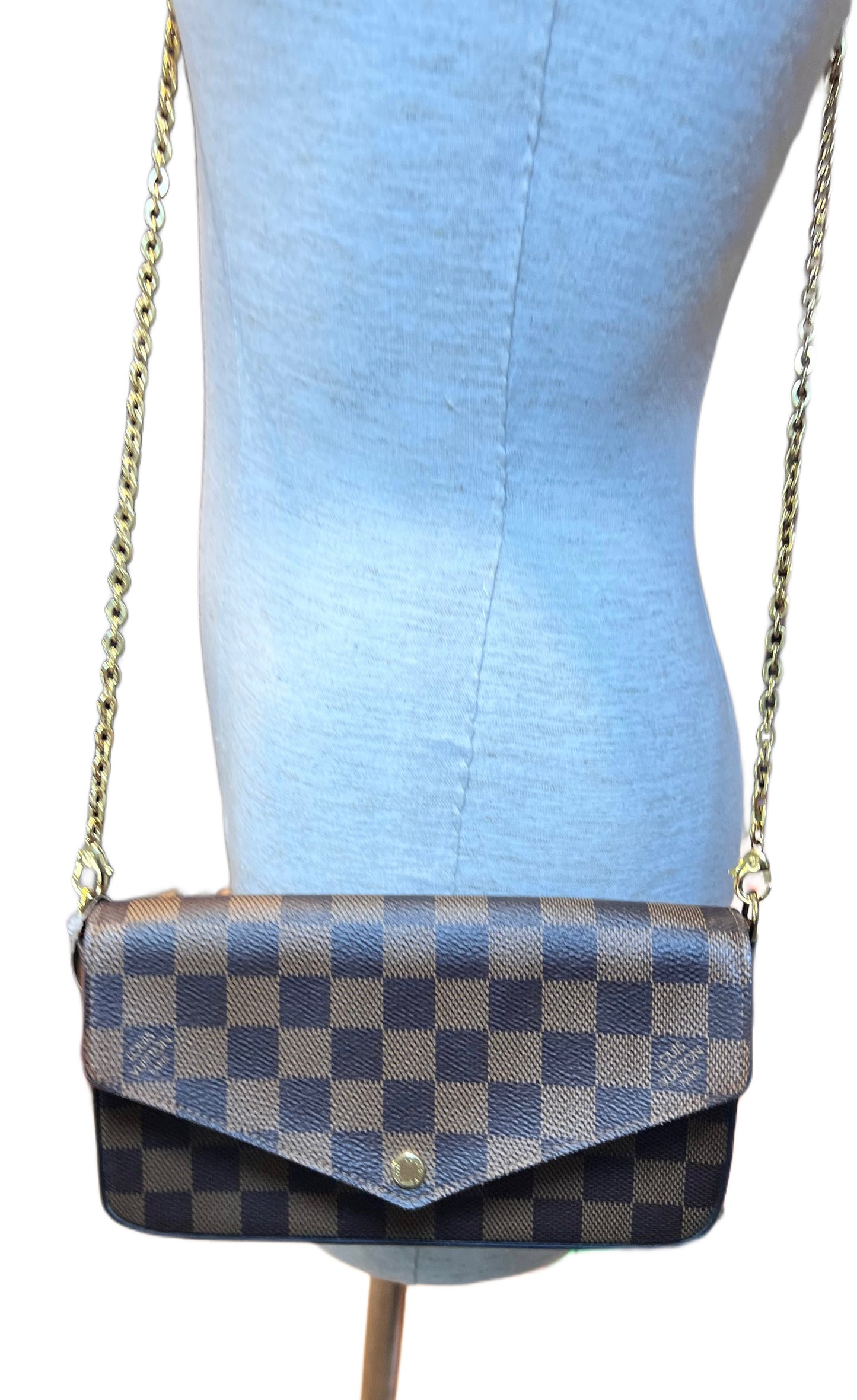 Lv Damier Ebene Felicie Pochette