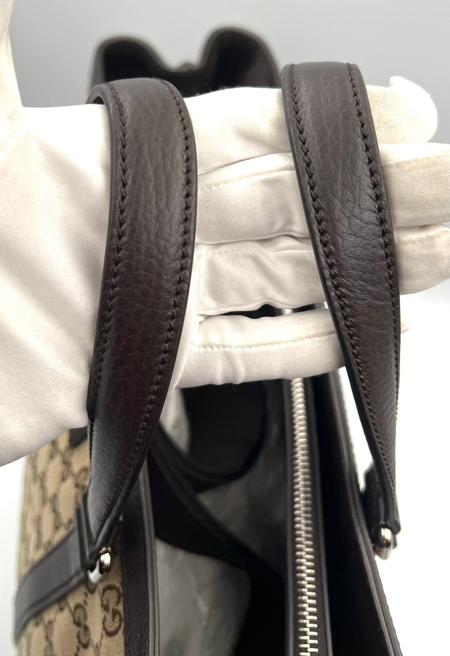 Gucci Joy Large Canvas Leather Trimming 2 way Tote Bag (🇵🇭P55,040)