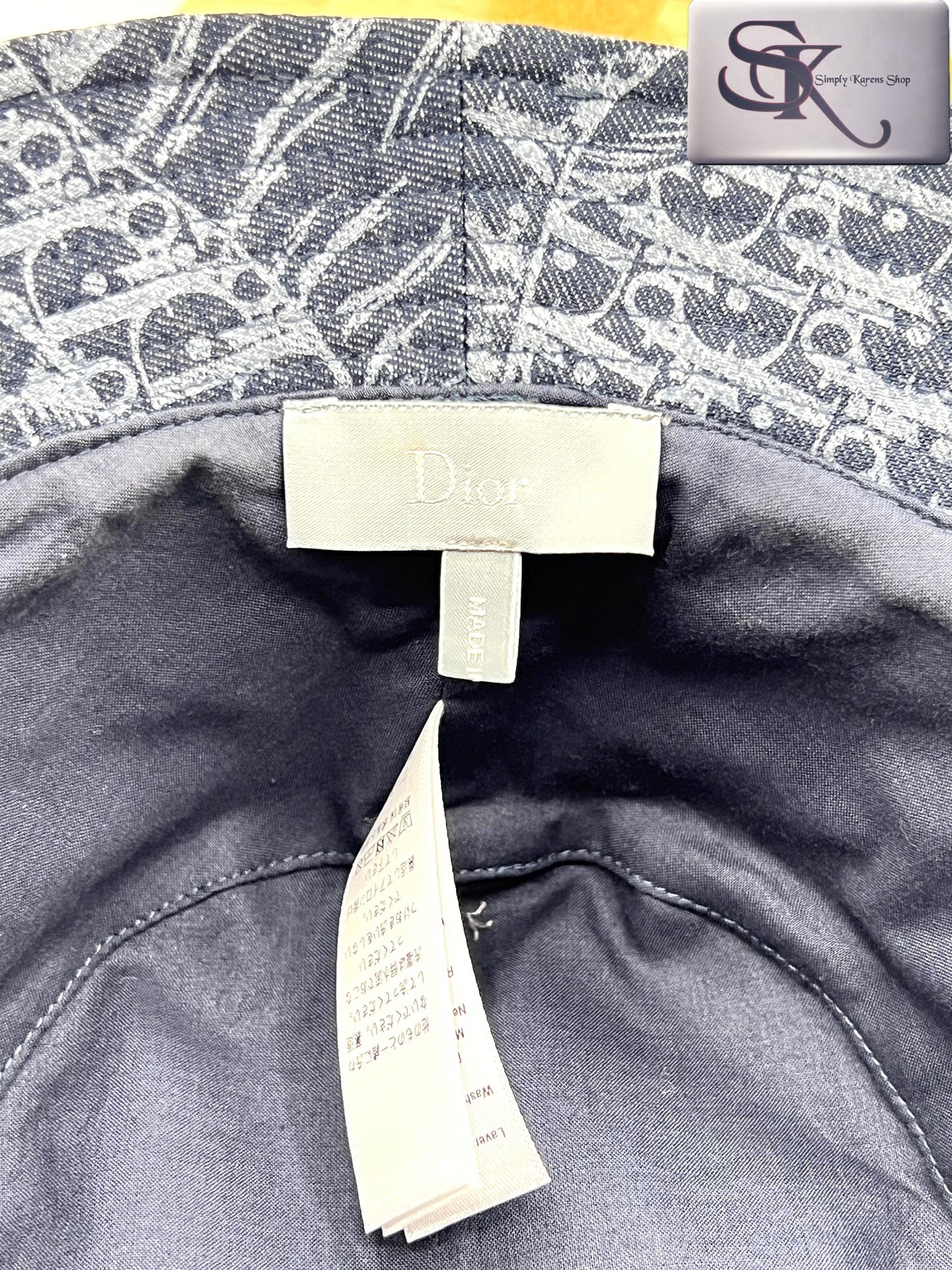 Christian Dior Kids Denim Bucket Hat S51cm (🇵🇭P20,640)