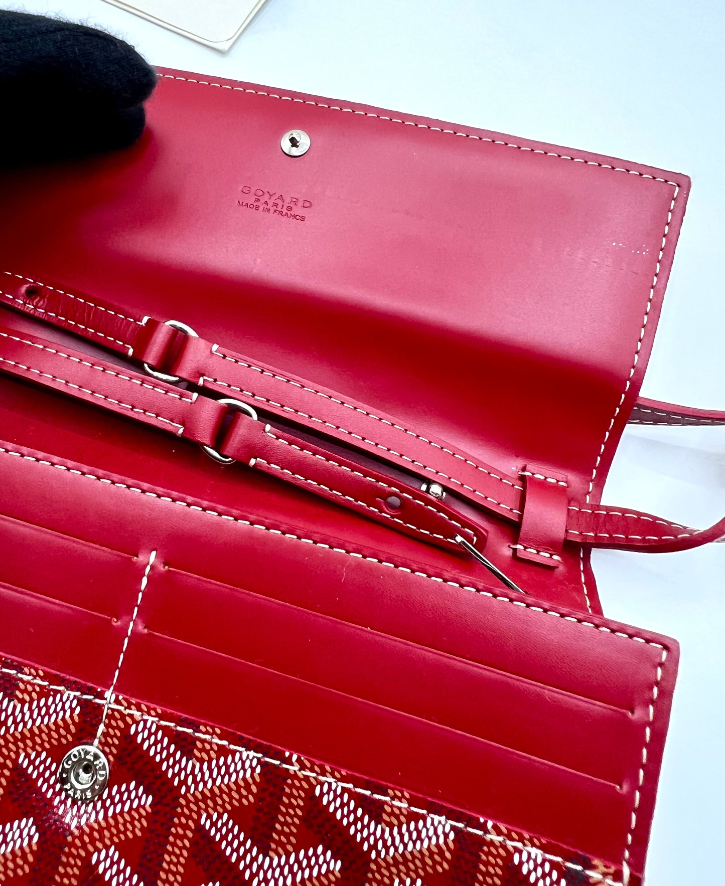 Goyard Goyardine Varenne Continental Wallet with Strap   (🇵🇭P72,240)