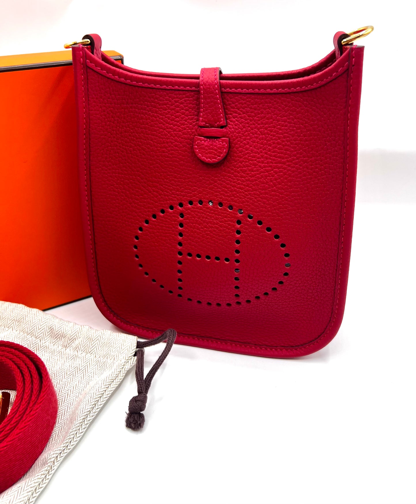 Hermes Mini Evelyn TPM GHW Stamp B (🇵🇭P189,200)